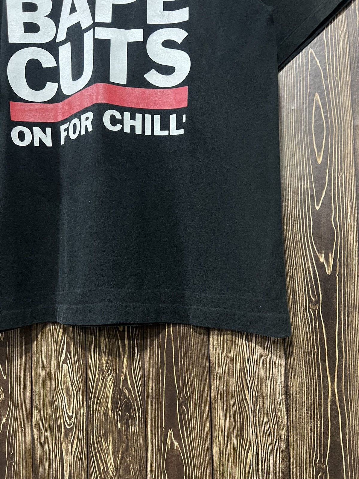 Bape × Vintage Vintage A Bathing Ape ‘Bape Cuts’ Run DMC Tshirt Size US M / EU 48-50 / 2 - 4 Thumbnail