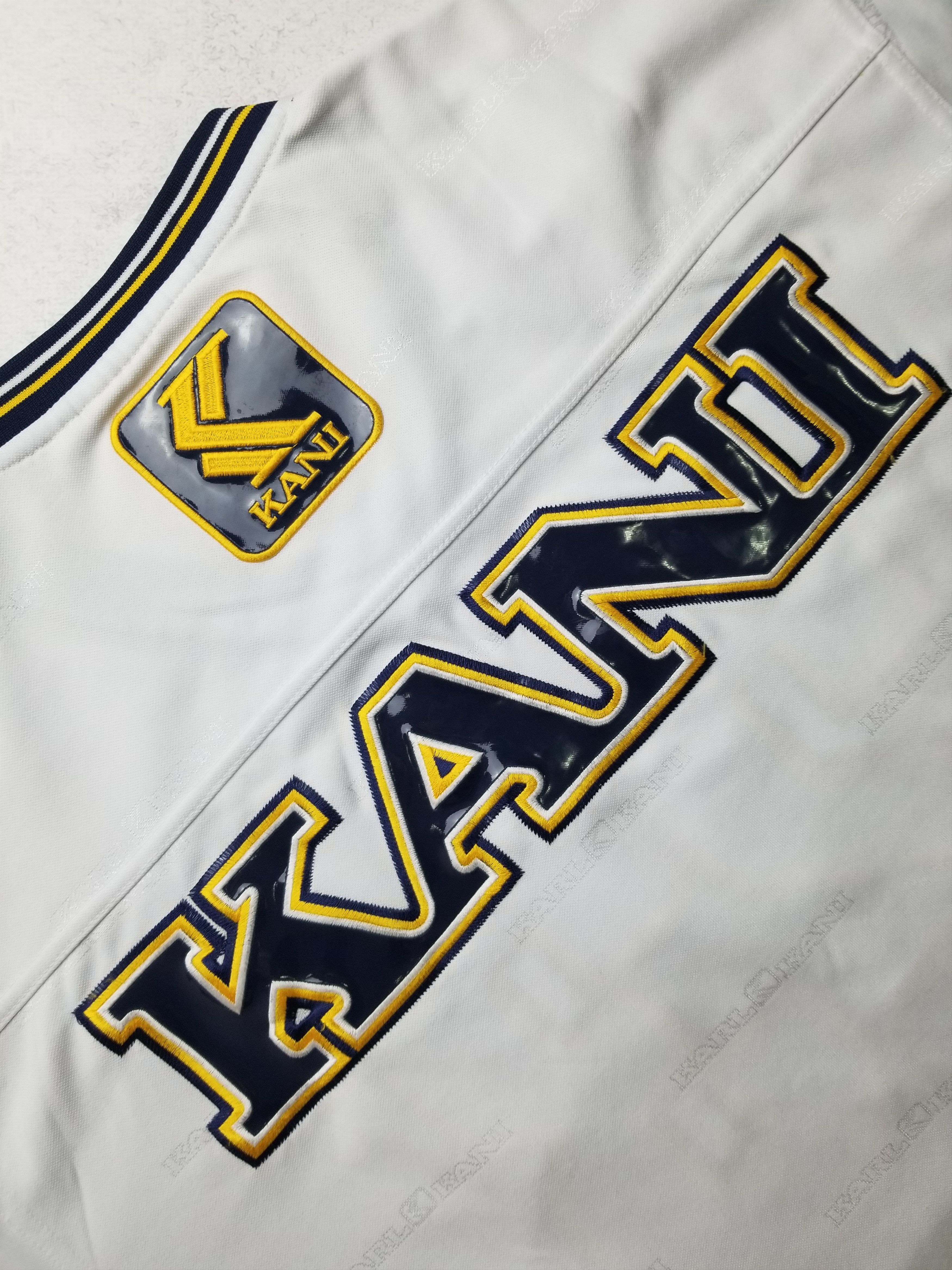 Karl Kani VTG Karl Kani Sport #23 90s Rare YK2 Hip-Hop Rap Jersey Size US L / EU 52-54 / 3 - 6 Thumbnail