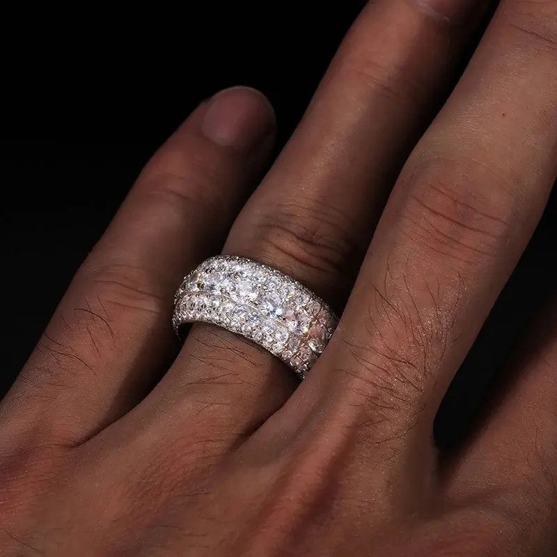 Jewelry Fine Jewelry With Certificate Moissanite Rings Size ONE SIZE - 4 Thumbnail