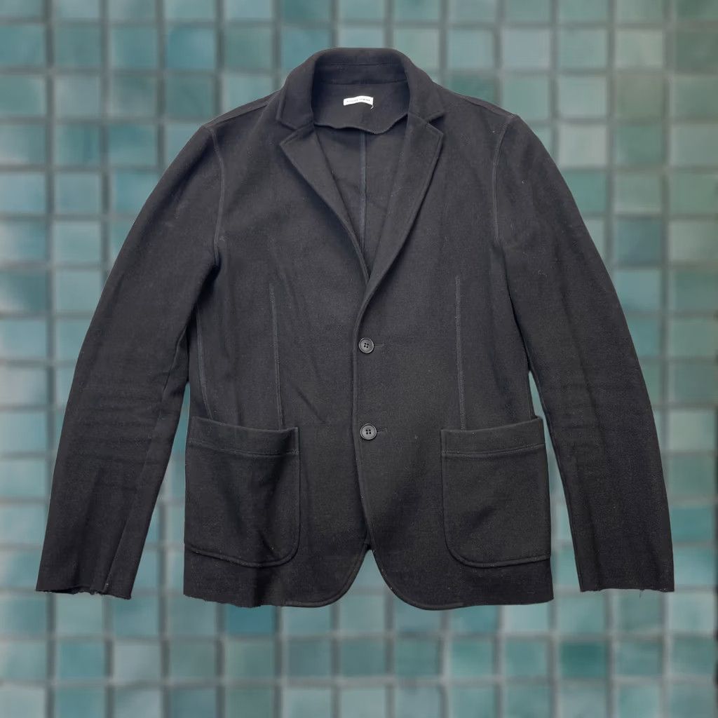 Tomas Maier Tomas Maier Blazer Mens Medium Black Wool Blend Single Breasted Italy Size 40R - 1 Thumbnail