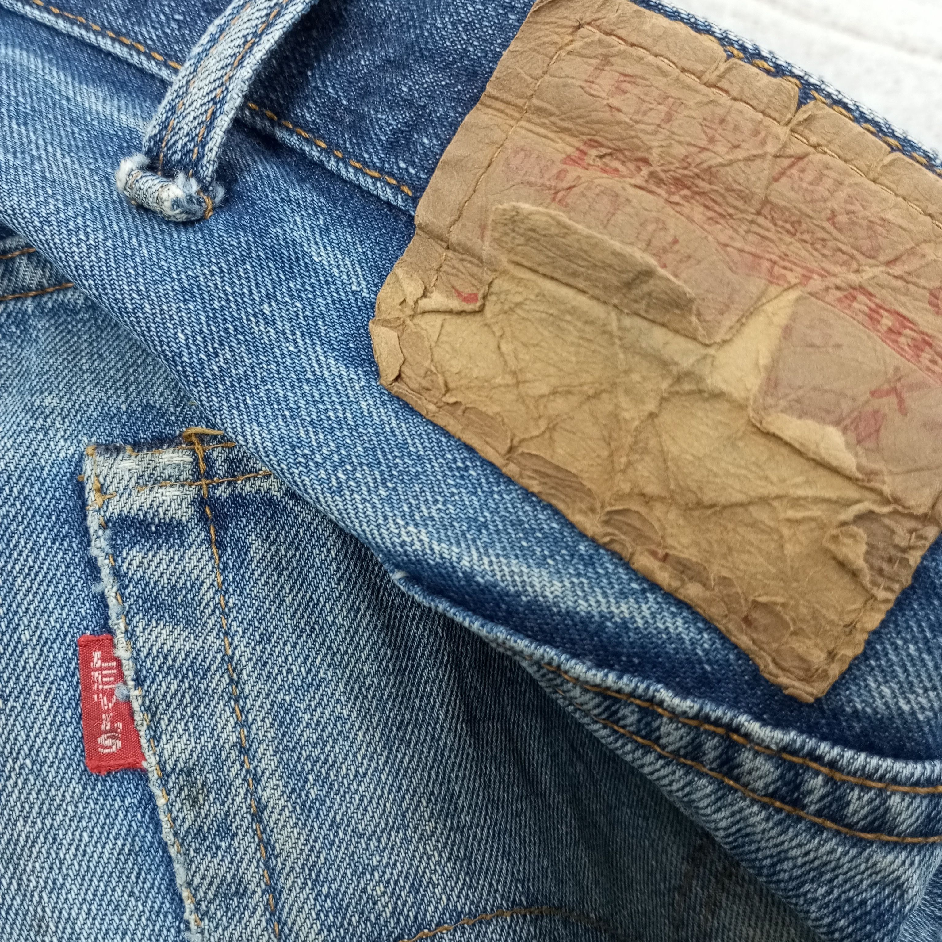 Levi's Levis Big E Short Jeans c235n31 Size 40" / US 18 - 13 Thumbnail