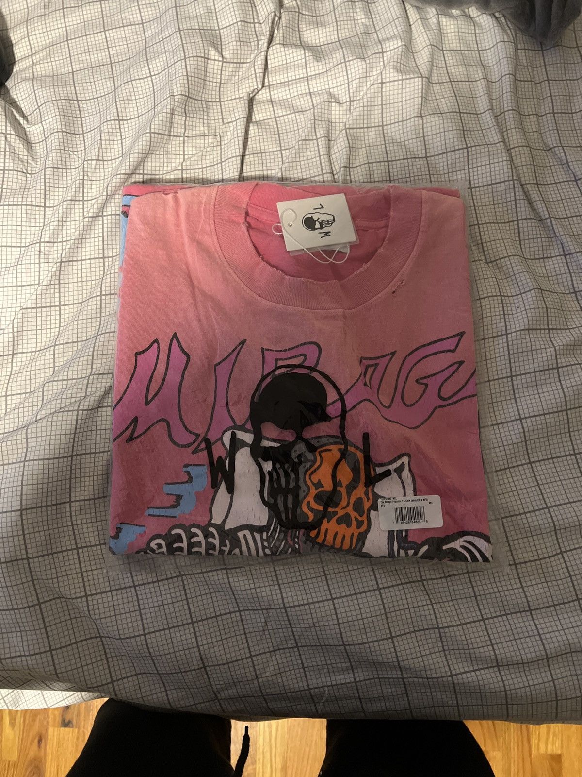 Warren Lotas Warren Lotas "The Mirage Projector " Pink Tee Size US XXL / EU 58 / 5 - 3 Thumbnail