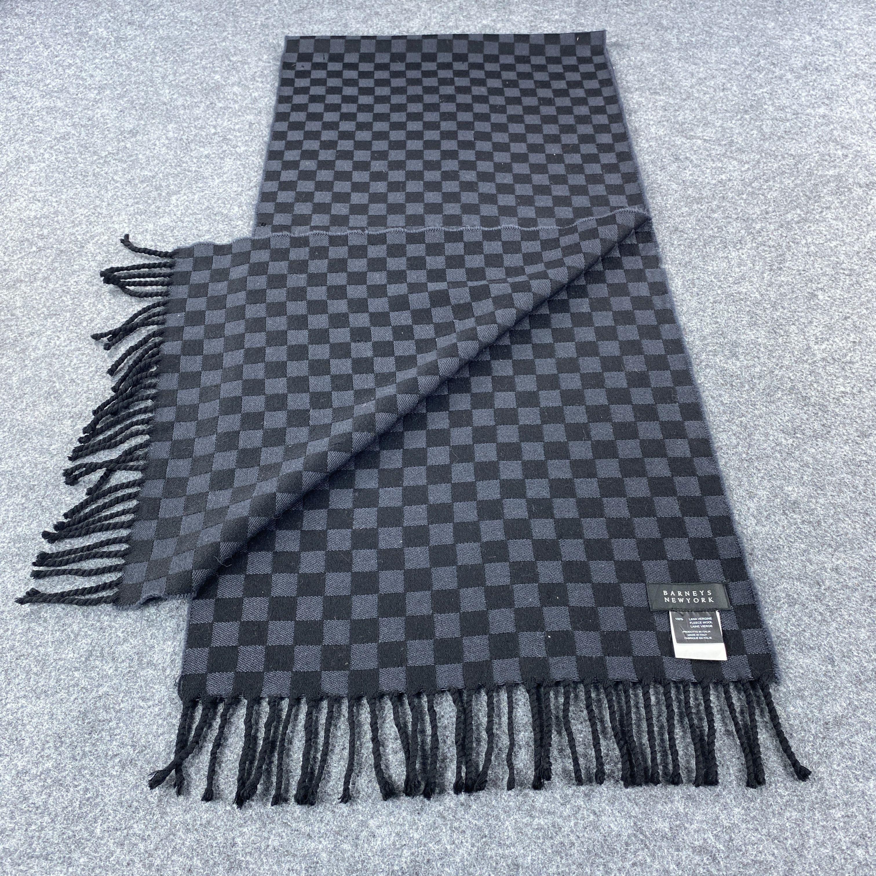 Barneys New York × Vintage GF10439 Barneys New York Scarf Neck Wear Muffler Nova Check Size ONE SIZE - 8 Thumbnail