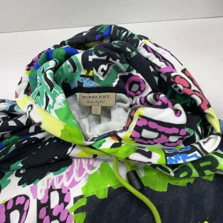 Burberry Burberry Burberry Colorful Logo Print Hooded Sweatshirt-25 Size US L / EU 52-54 / 3 - 7 Thumbnail