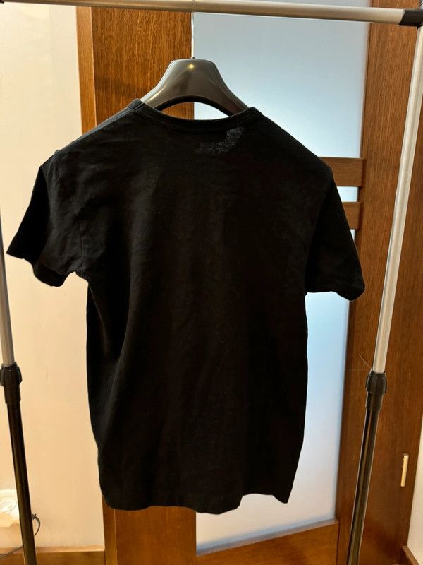 Comme des Garcons Comme de Garcons Play Heart Small Logo Black Tee M Size US M / EU 48-50 / 2 - 3 Thumbnail