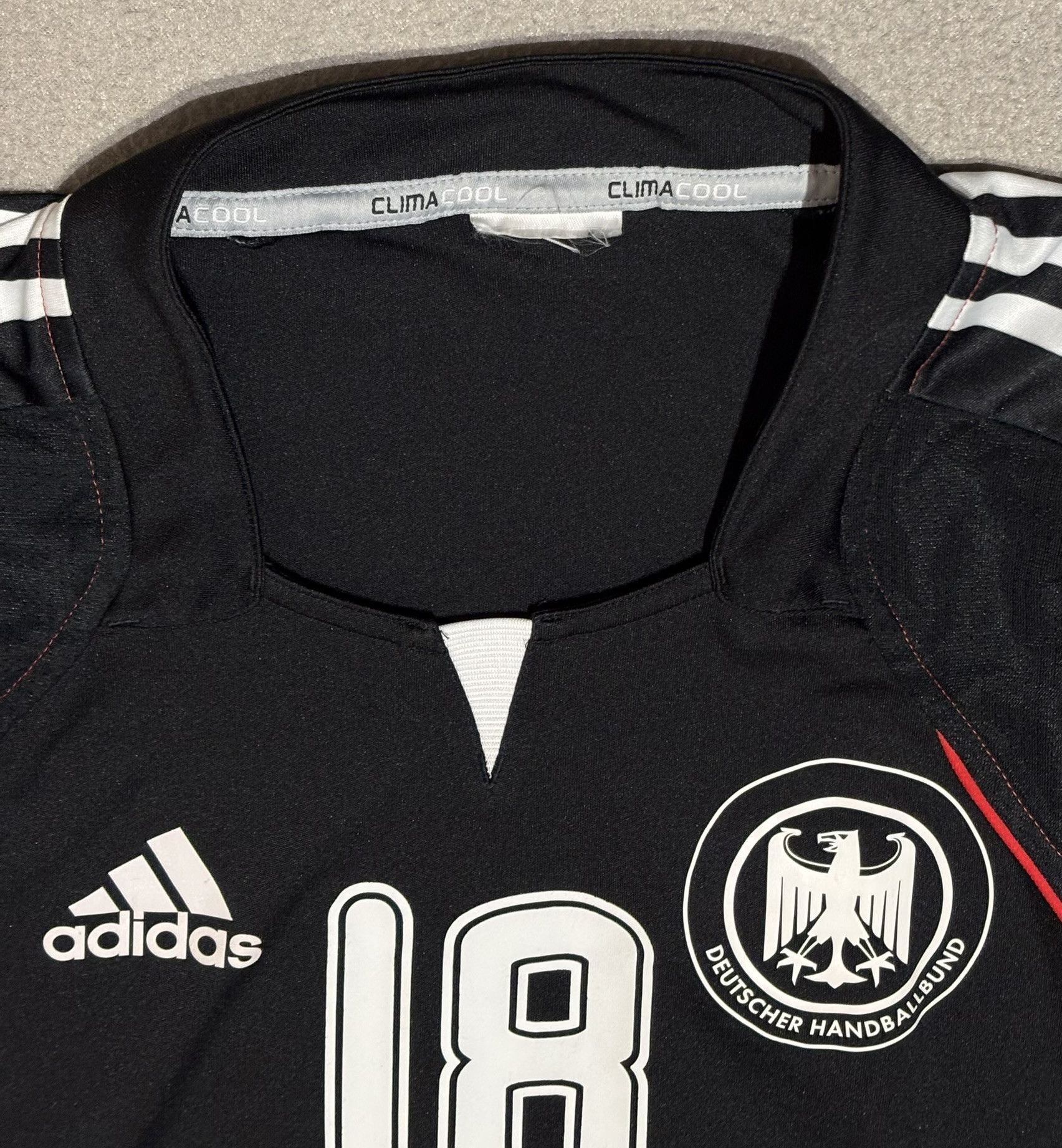Adidas Germany 2009/2010 Kraus #18 Adidas Player Issue Jersey Size US L / EU 52-54 / 3 - 17 Thumbnail