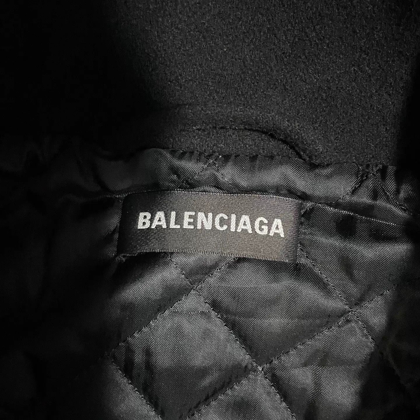 Balenciaga Balenciaga Embroidered Logo Wool Zip Jacket Size 44 Size M / US 6-8 / IT 42-44 - 3 Thumbnail