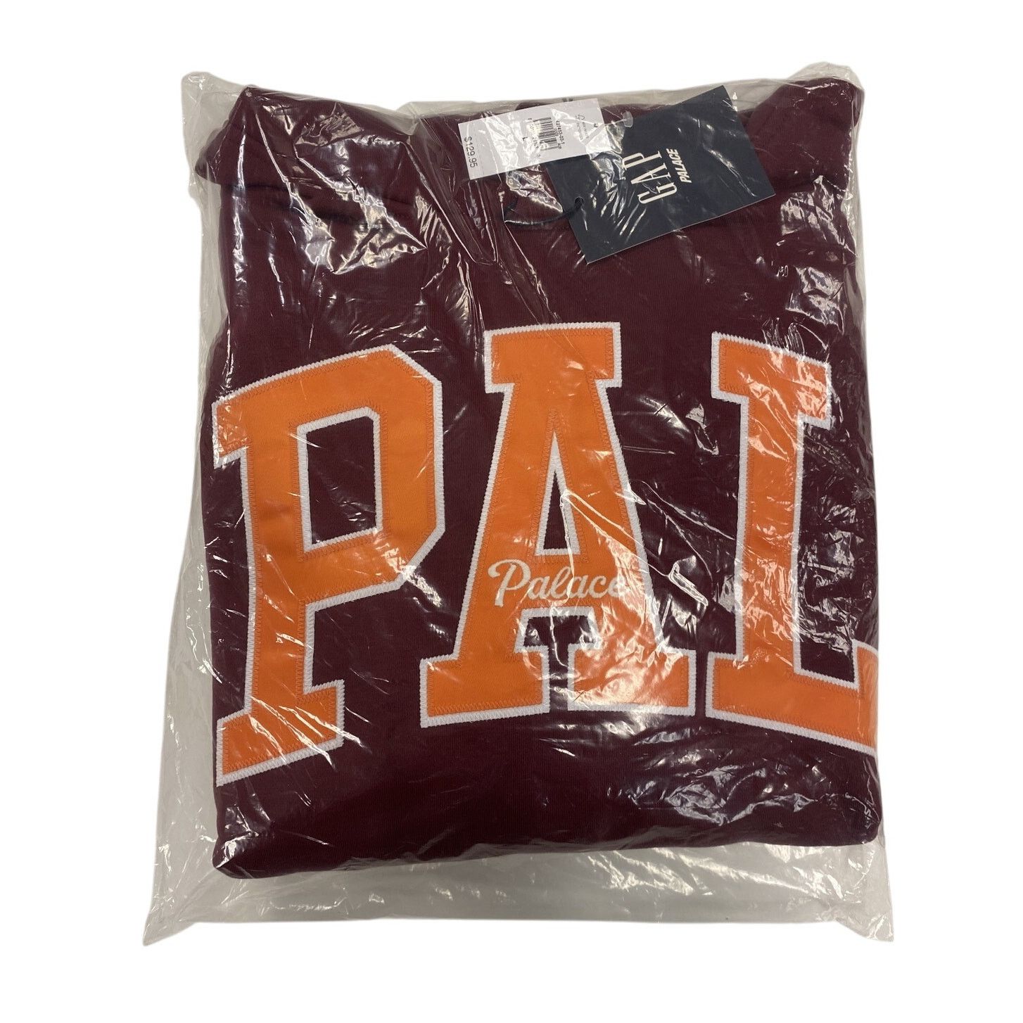 Palace Palace x Gap Hoodie 'Burgundy' Size US XS / EU 42 / 0 - 5 Thumbnail