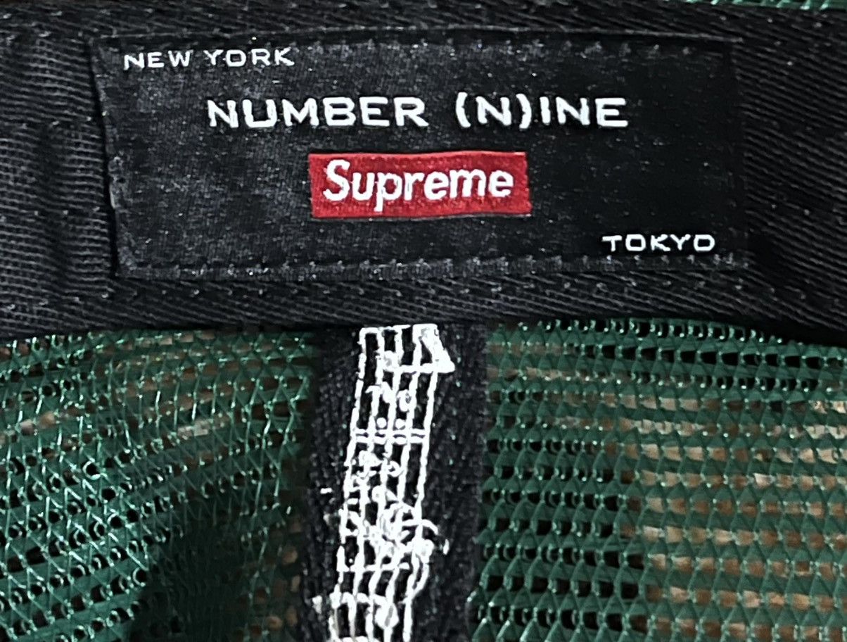 Number (N)ine × Supreme Supreme x Number (N)ine Trucker Hat Size ONE SIZE - 7 Thumbnail