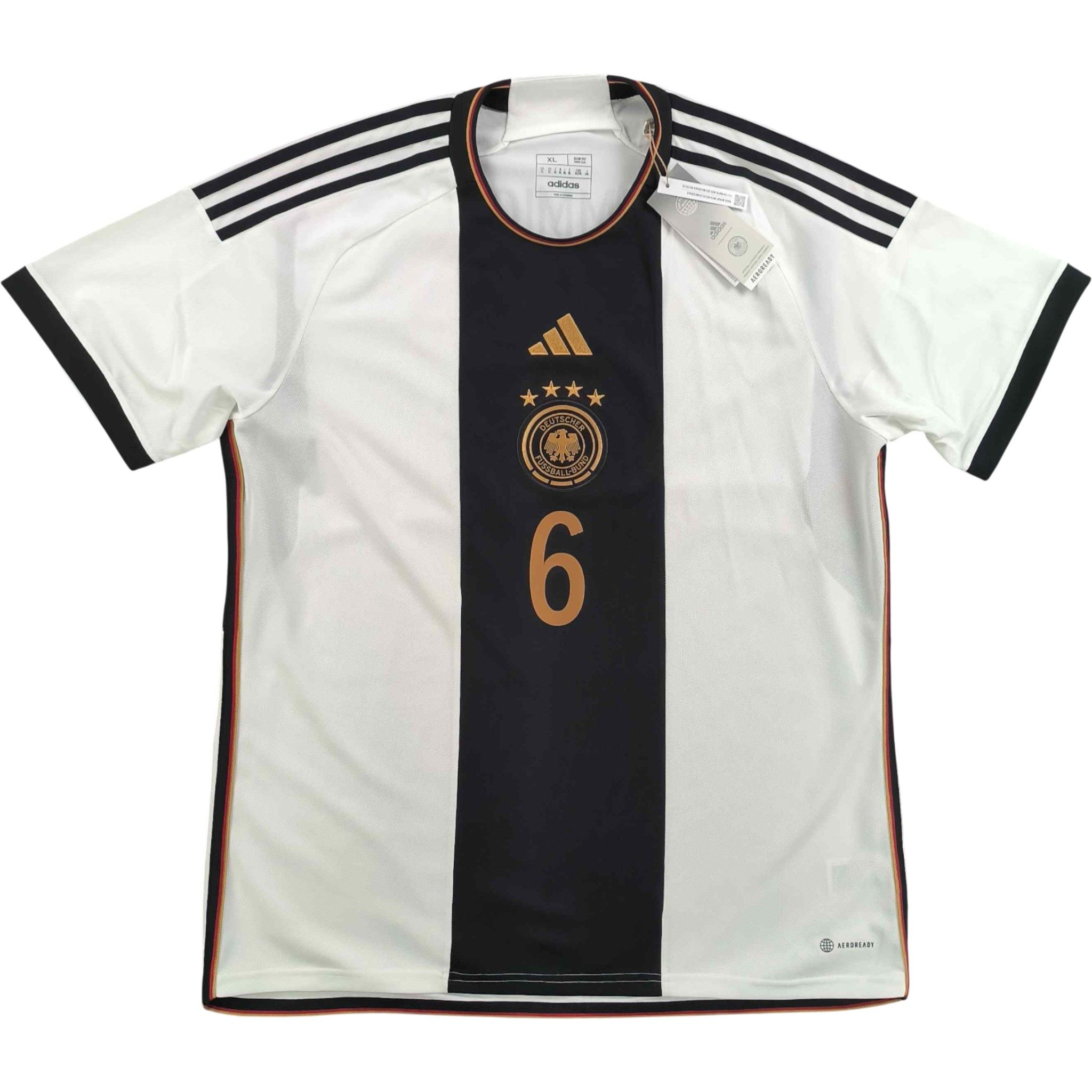 Adidas NEW Germany 22-24 Adidas home Kimmich football jersey sz XL Size US XL / EU 56 / 4 - 2 Thumbnail
