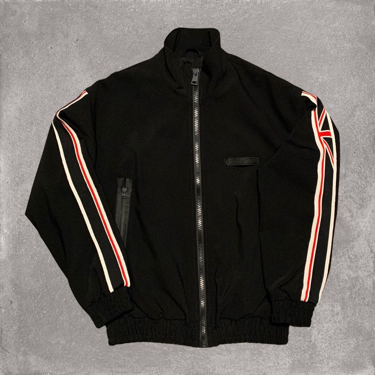 Represent Clo. Represent Small Jacket GB Flag Black Track Jacket British Size US S / EU 44-46 / 1 - 1 Thumbnail