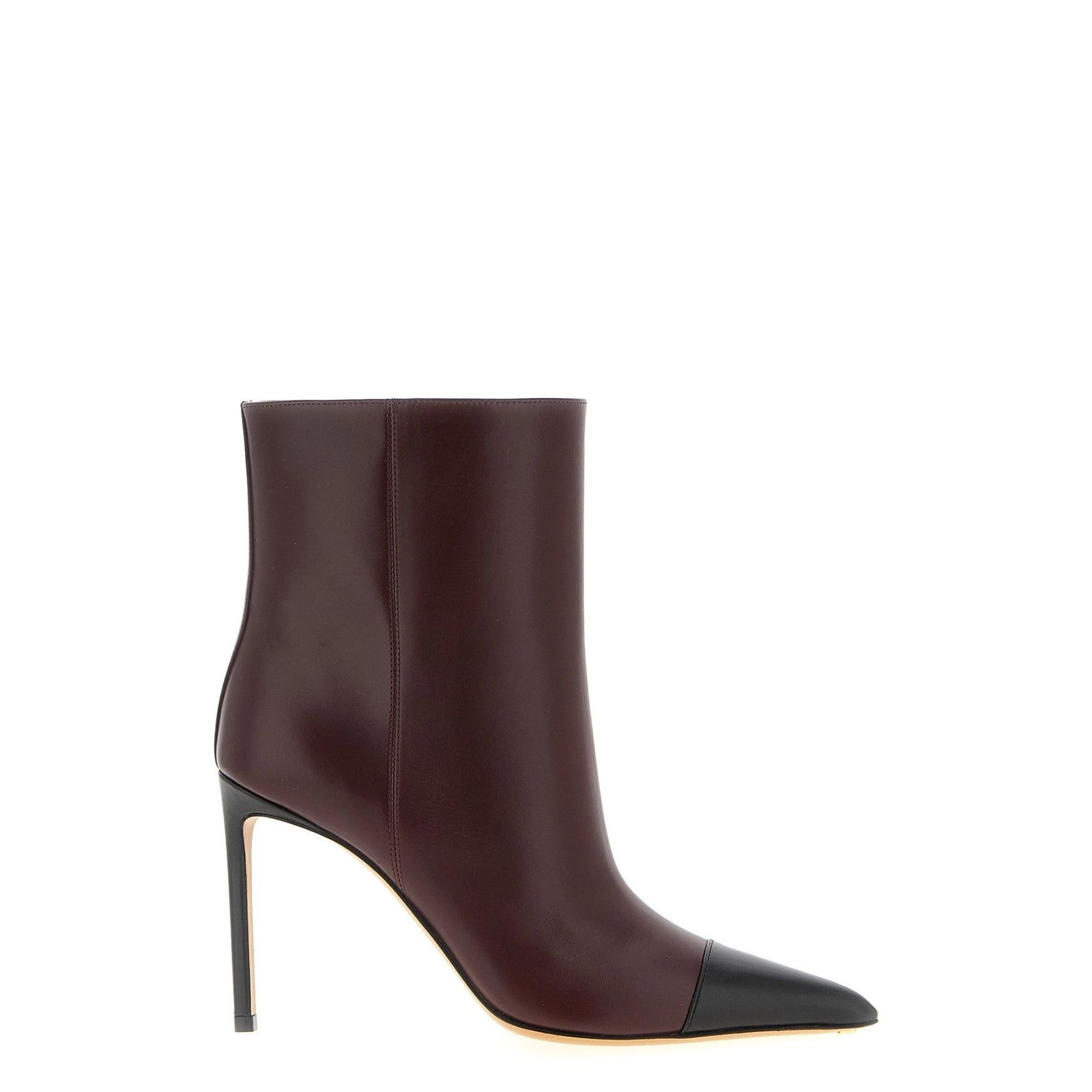 FRANCESCO RUSSO Bordeaux Ankle Boots New & Authentic (Women'