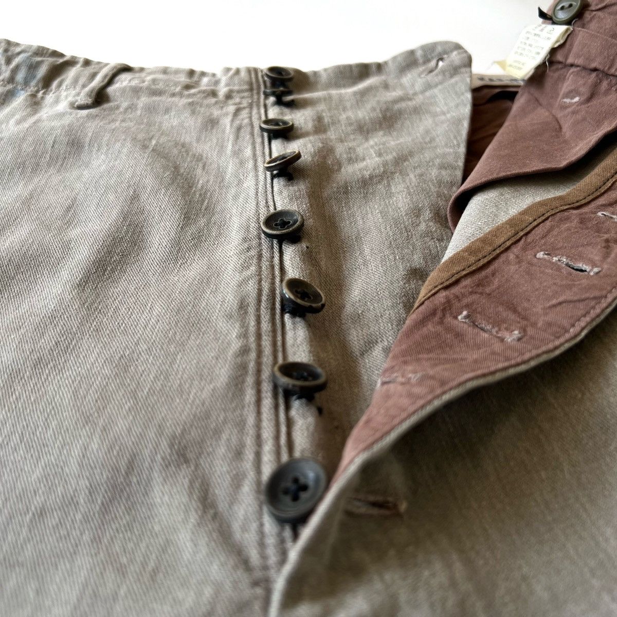 Kapital Kapital Multi Button Fly Pants 🇯🇵 Size US 31 - 4 Thumbnail