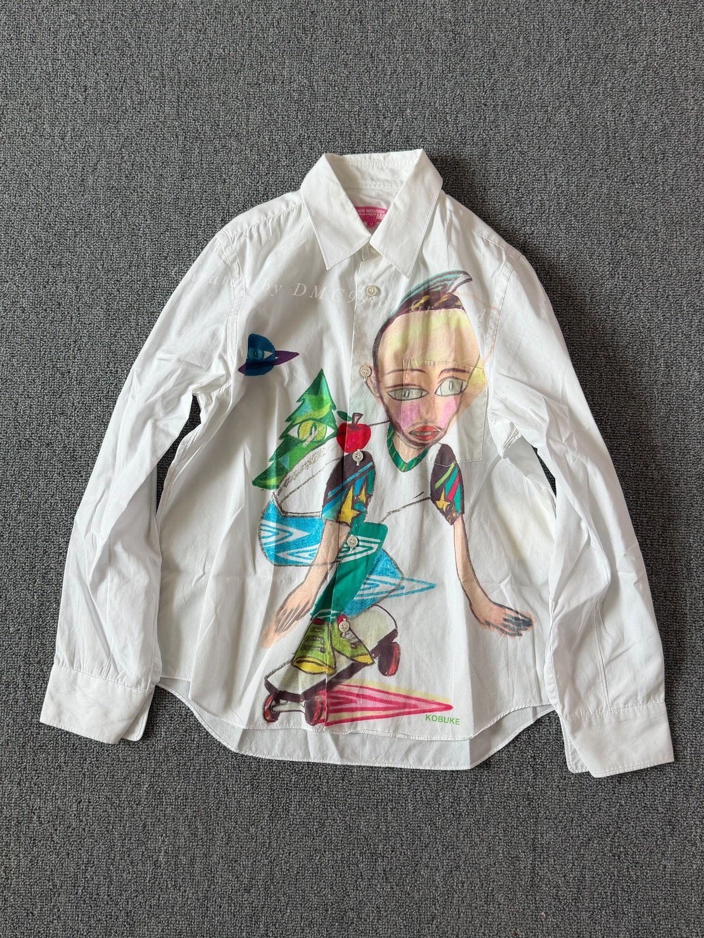 Junya Watanabe Junya Watanabe 02AW Portrait Shirt Size US M / EU 48-50 / 2 - 1 Thumbnail