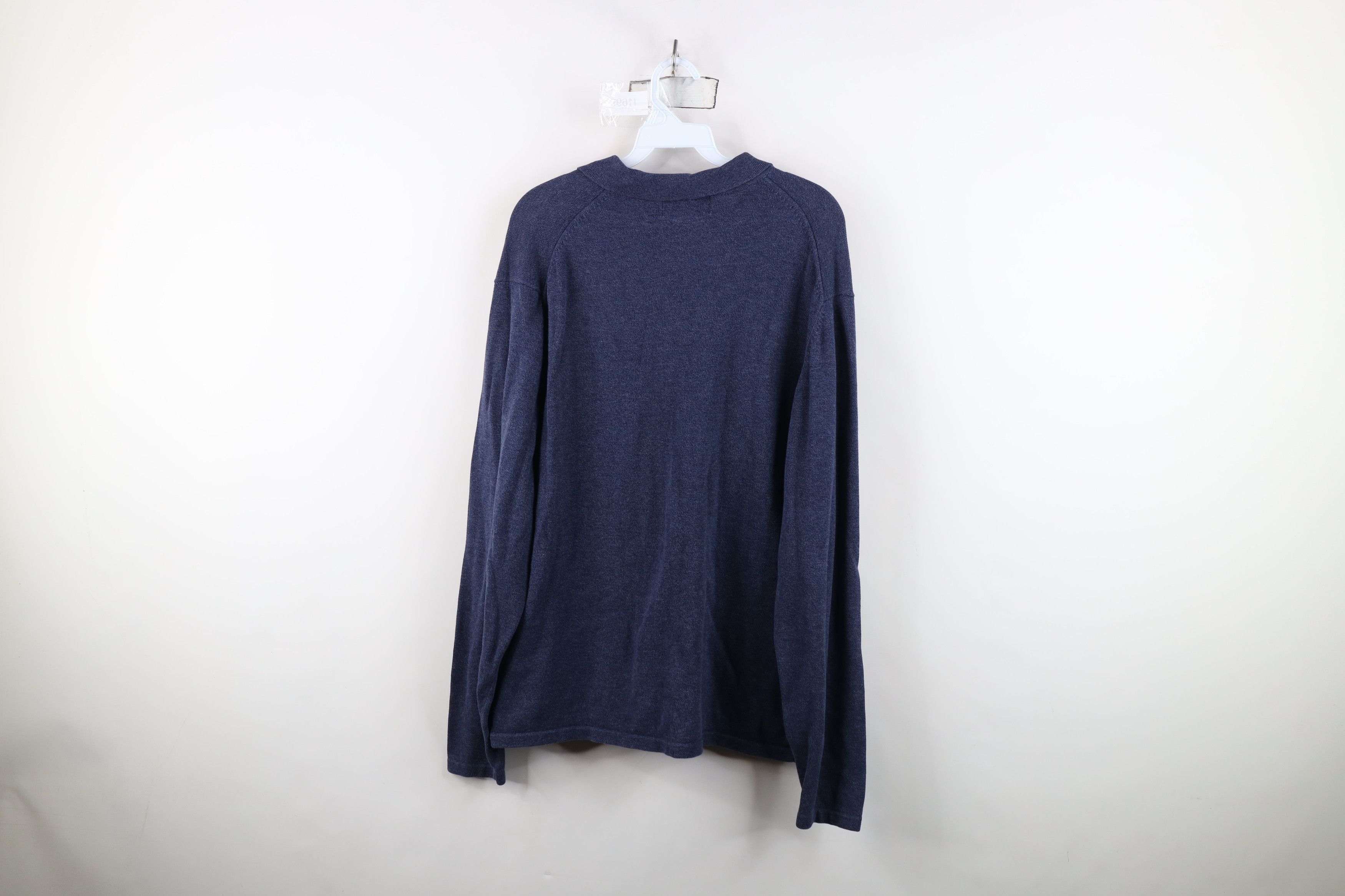 Eddie Bauer Vintage 90s Eddie Bauer Knit Collared Long Sleeve Polo Size US XL / EU 56 / 4 - 10 Thumbnail