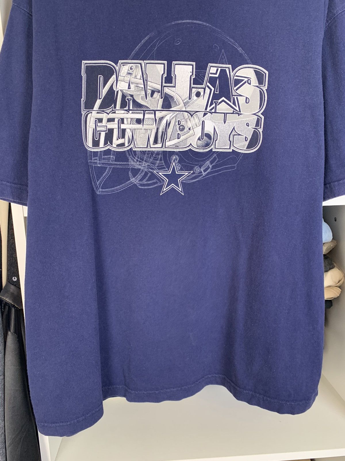 NFL × Vintage Vintage Dallas Cowboys Faded T-shirt Size US L / EU 52-54 / 3 - 17 Thumbnail