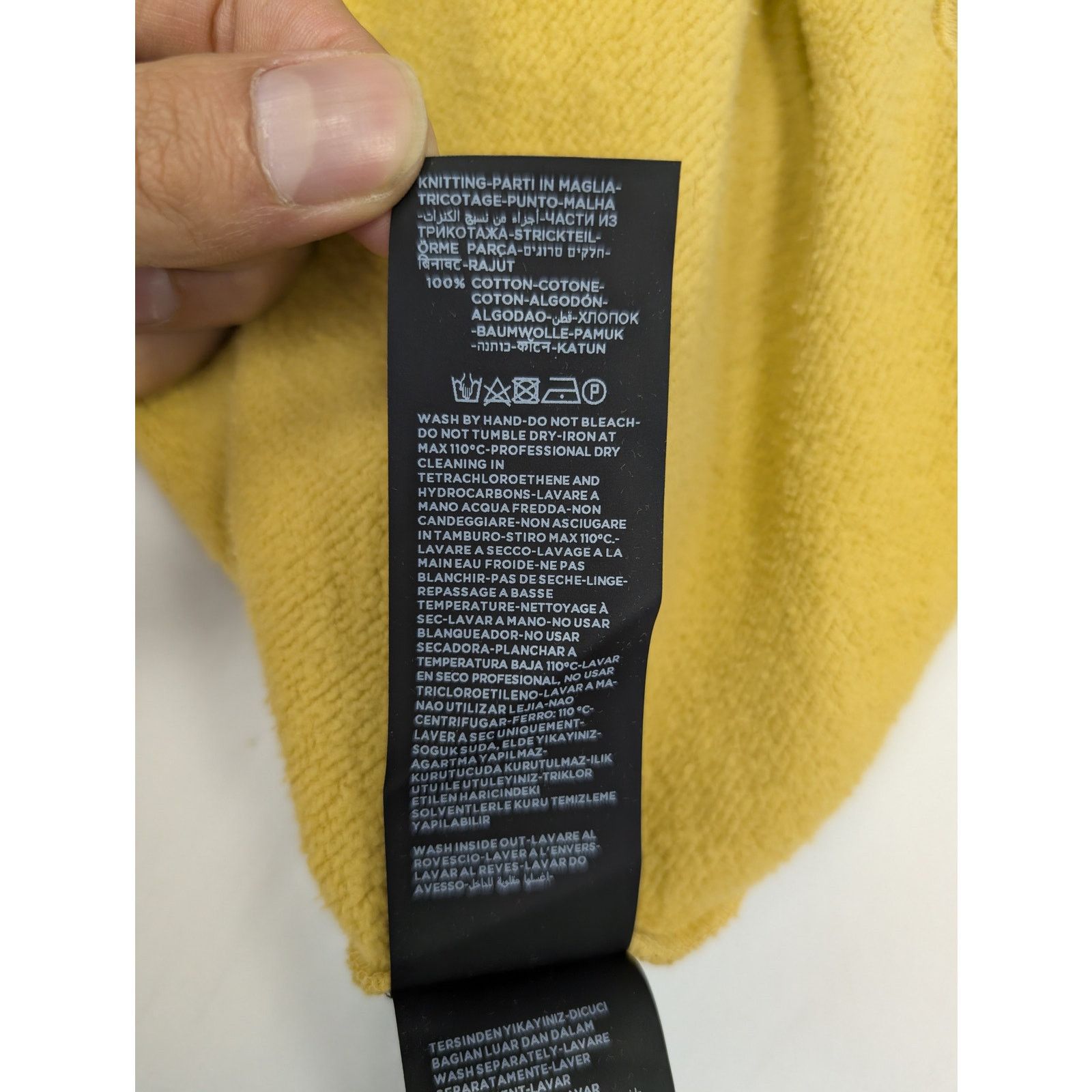 Tom Ford o1rshd1 Crewneck Sweater in Mustard Yellow Size US XL / EU 56 / 4 - 15 Thumbnail