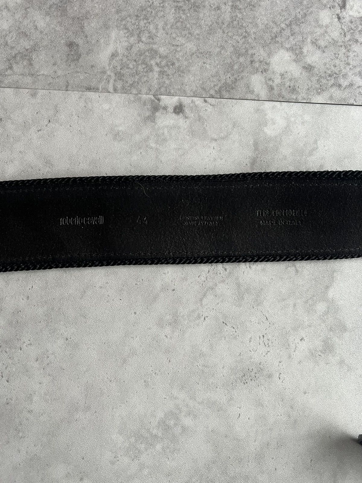 Roberto Cavalli Roberto Cavalli Silver Claw Calfskin Belt Size ONE SIZE - 3 Thumbnail