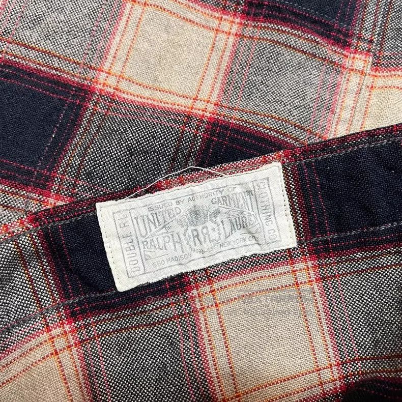 RRL Ralph Lauren RRL Ralph Lauren Wool plaid shirt Size US M / EU 48-50 / 2 - 4 Thumbnail