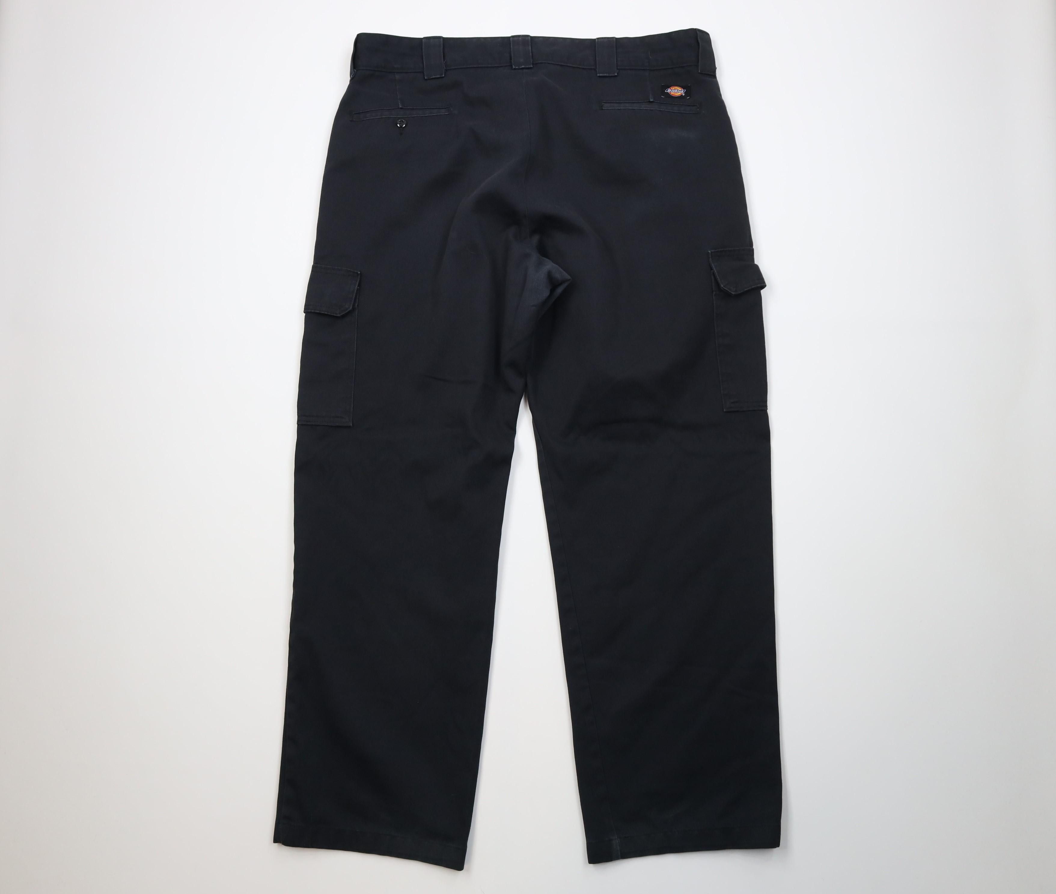 Dickies Vintage Y2K Dickies Relaxed Straight Wide Leg Cargo Pants Size US 40 / EU 56 - 10 Thumbnail