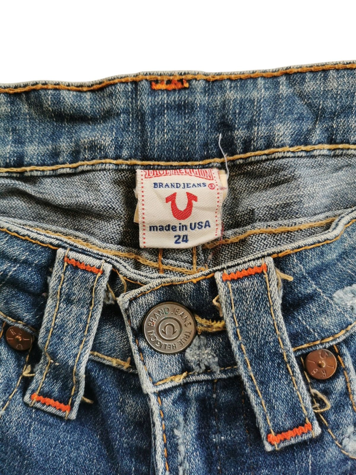 True Religion True Religion Joey Flare Jeans Size 25" / US 0 / IT 36 - 8 Thumbnail