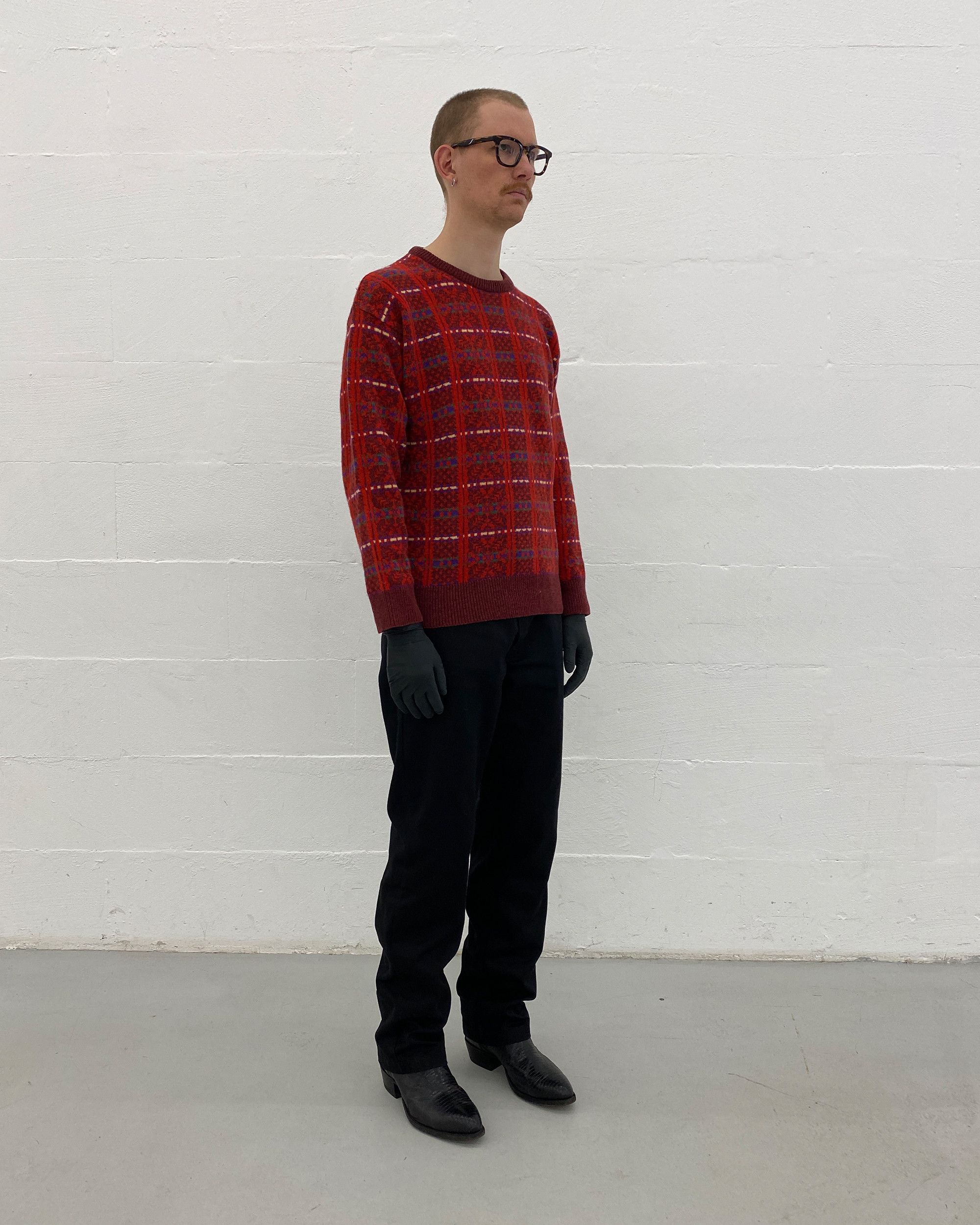Kenzo 1980s Wool Knit Sweater Size US L / EU 52-54 / 3 - 9 Thumbnail