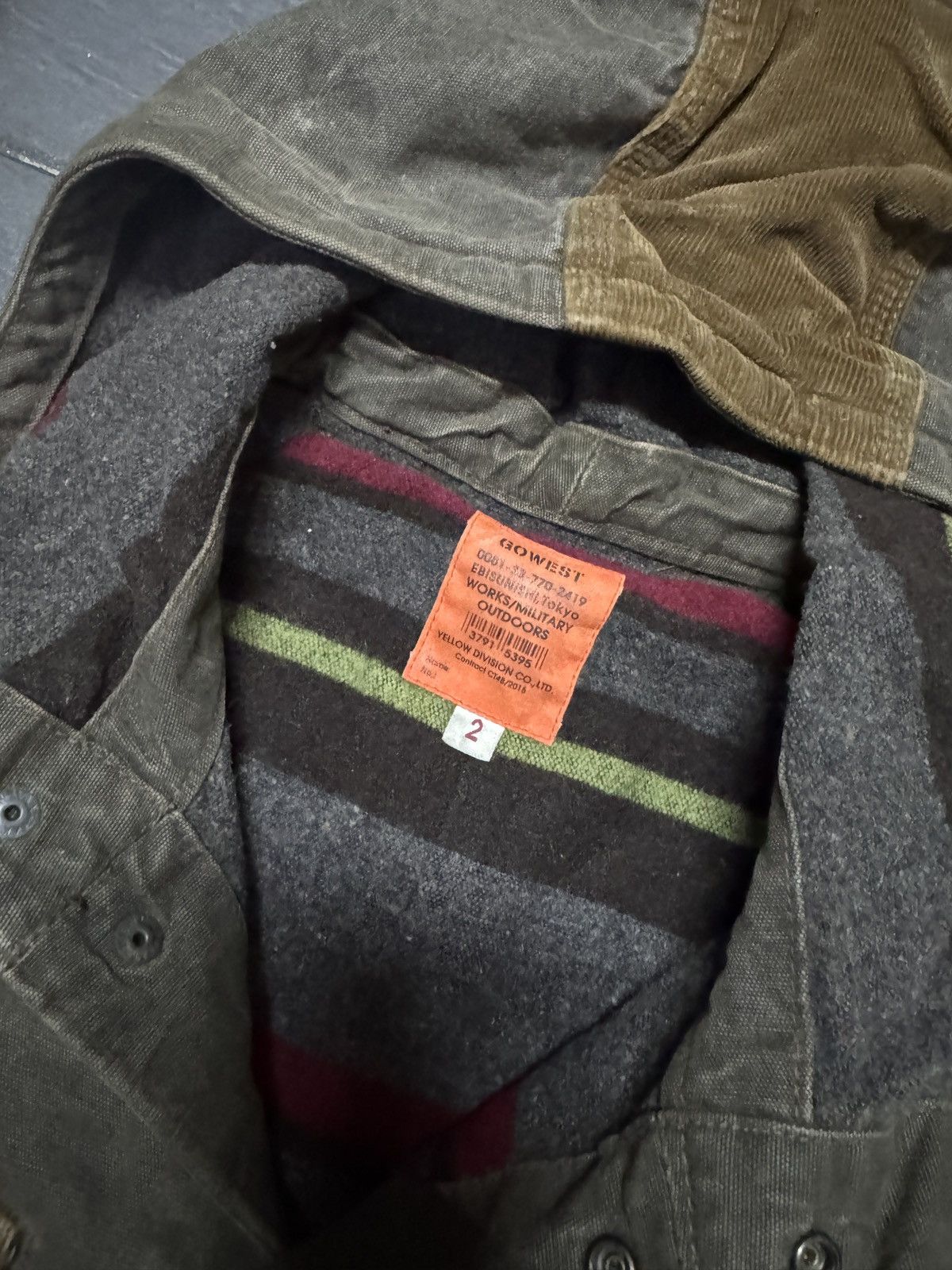 Japanese Brand GO WEST WAX JACKET Size US L / EU 52-54 / 3 - 3 Thumbnail
