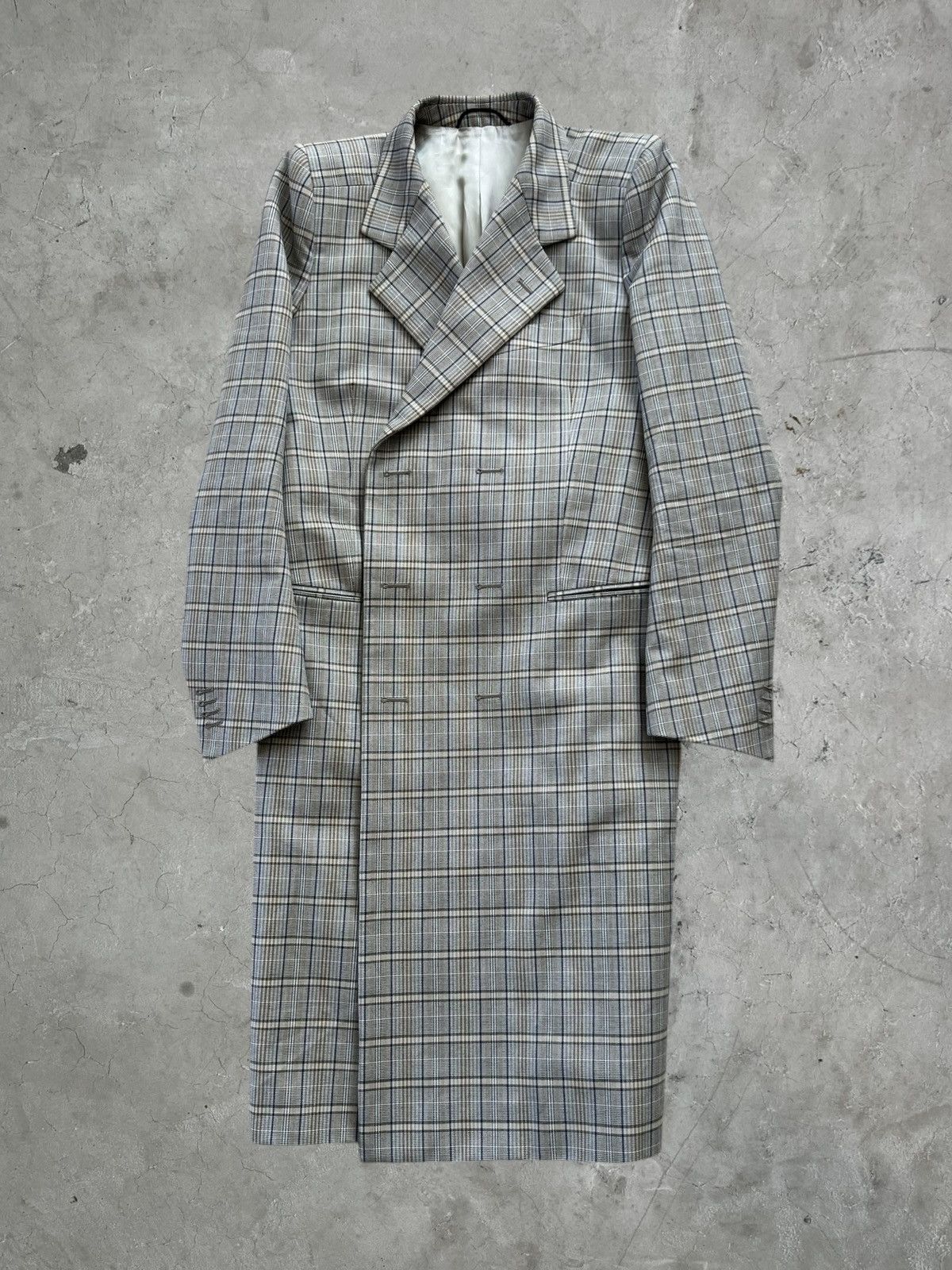 Balenciaga SS/17 Balenciaga Plaid Trench Coat Size US S / EU 44-46 / 1 - 1 Thumbnail