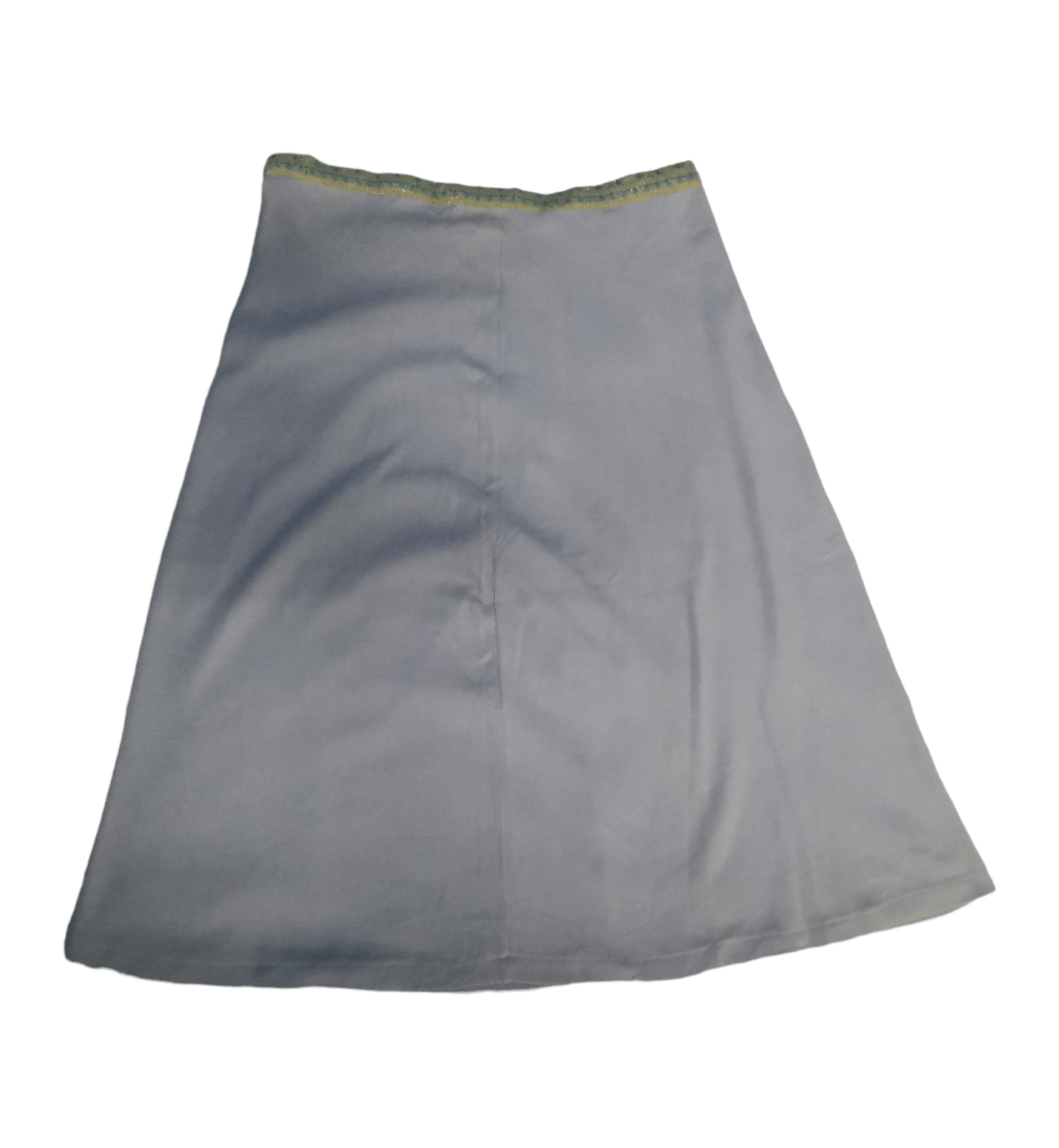 image of Issey Miyake Sunao Kuwahara Miri Skirt Japan Designer in Mint Purple, Women's (Size 24)