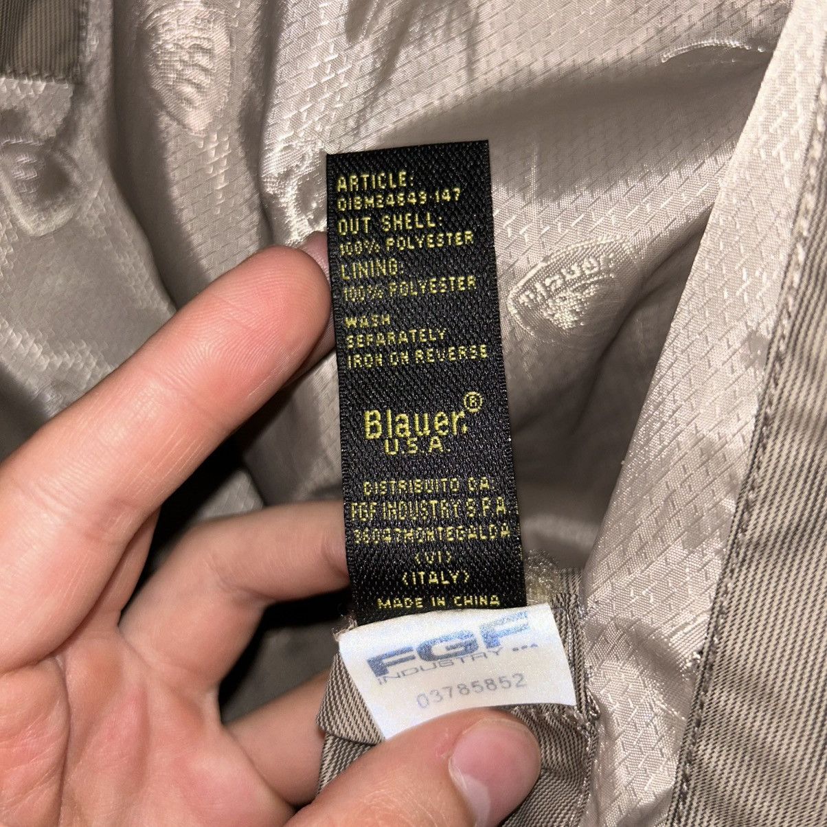 Other Vintage Blauer USA Lightweight Tactical Jacket in Taupe Size US M / EU 48-50 / 2 - 17 Thumbnail