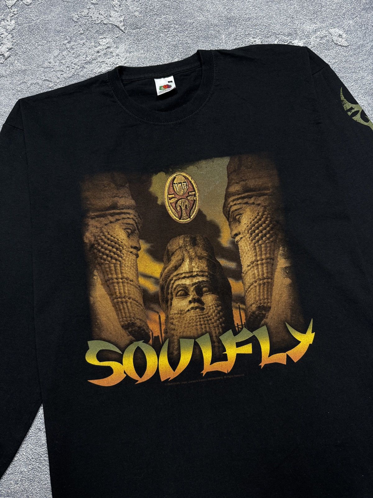 Band Tees × Vintage Vintage Soulfly tour 2006 Tour Shirt Size US L / EU 52-54 / 3 - 3 Thumbnail