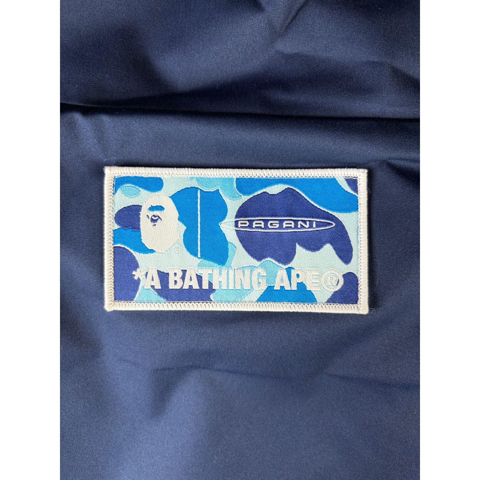 Bape Bape X Pagani Navy Blue ABC Camo Jacket Size Medium Size US M / EU 48-50 / 2 - 6 Thumbnail