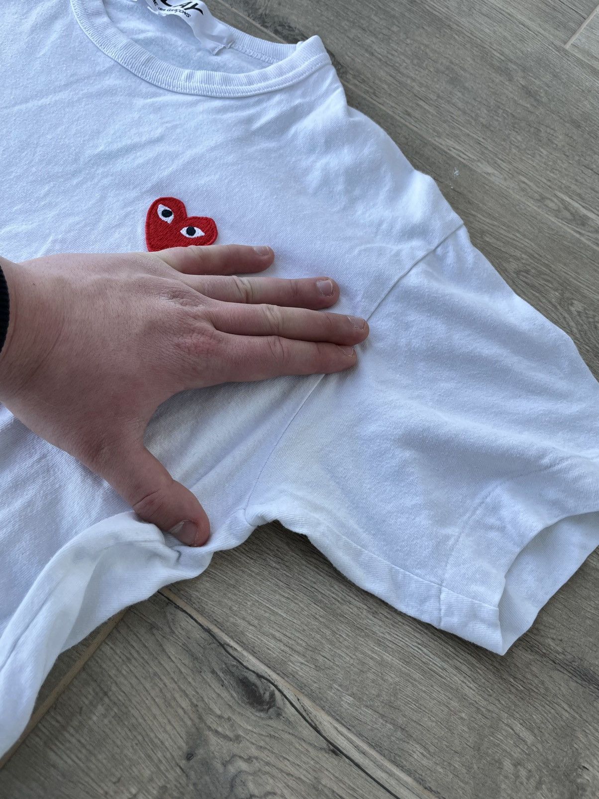 Comme des Garcons Comme Des Garçons White T shirt Size US M / EU 48-50 / 2 - 16 Thumbnail
