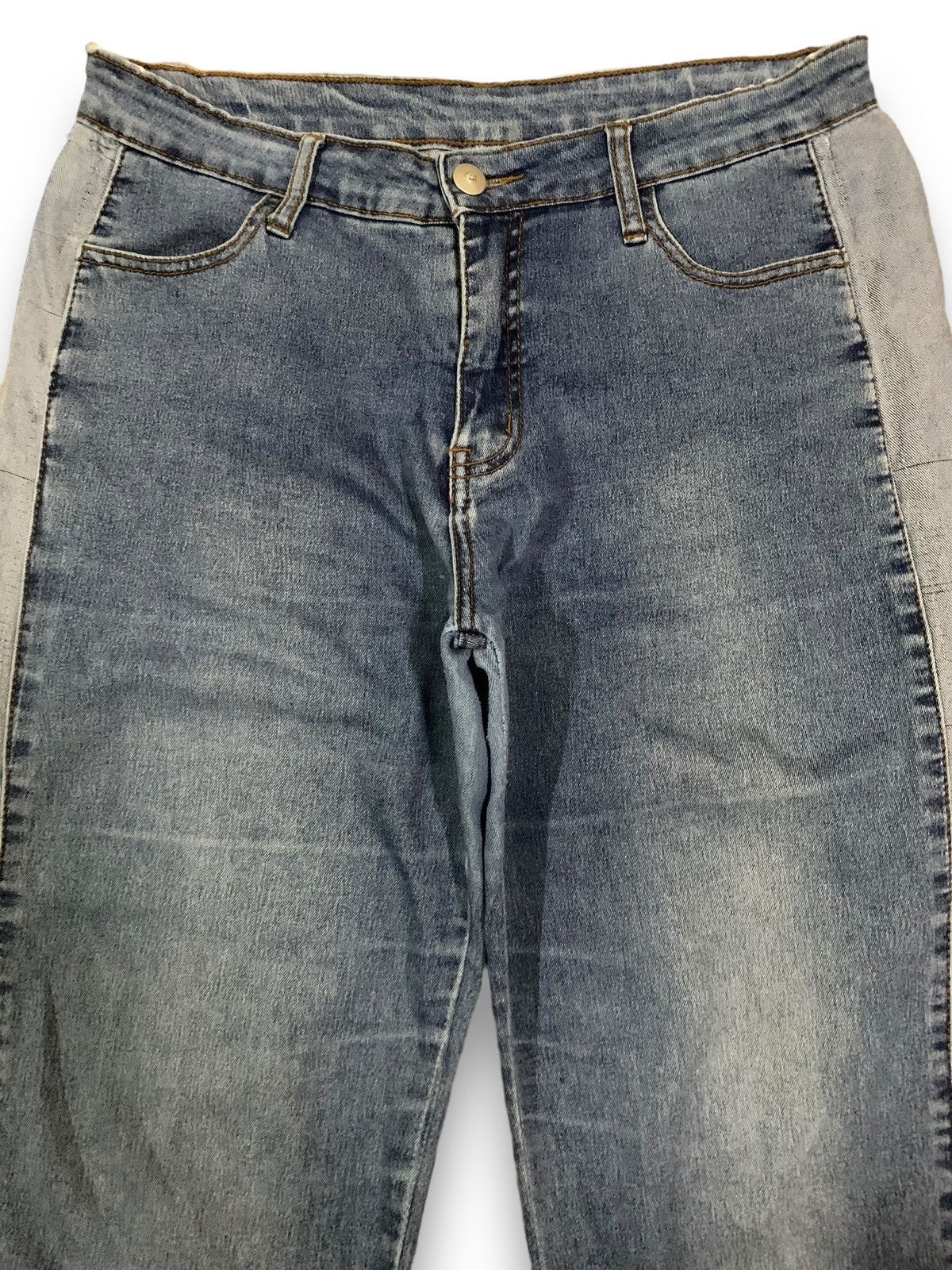 Japanese Brand Vintage Y2K Japanese Brand Flare Bell Bottom Jeans Size US 30 / EU 46 - 3 Thumbnail