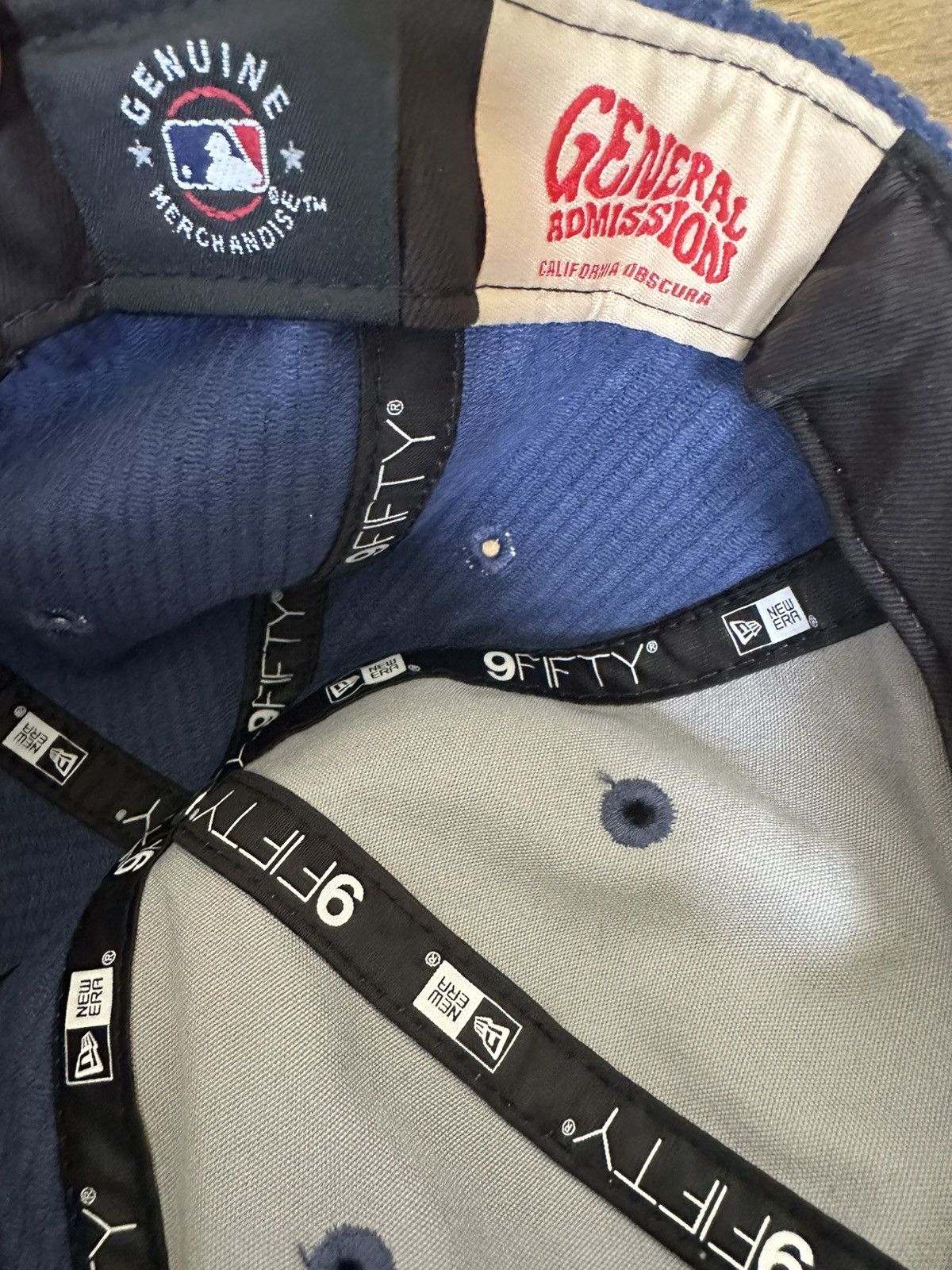General Admission General Admission x LA Dodgers Corduroy New Era Snapback Size ONE SIZE - 6 Thumbnail