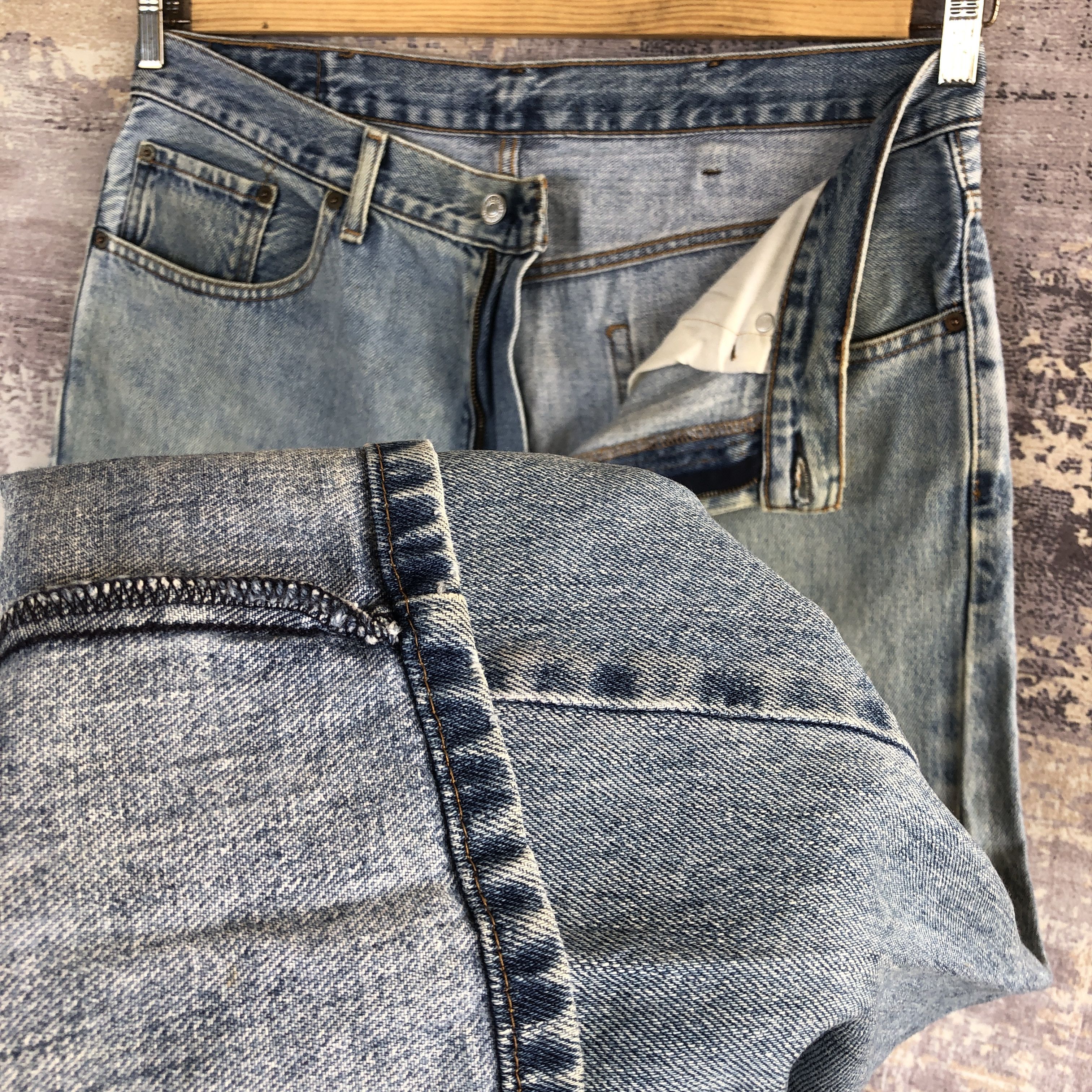 Levi's Vintage Y2K Faded Levis 550 Jeans Levi's Baggy Loose Denim Size US 36 / EU 52 - 7 Thumbnail