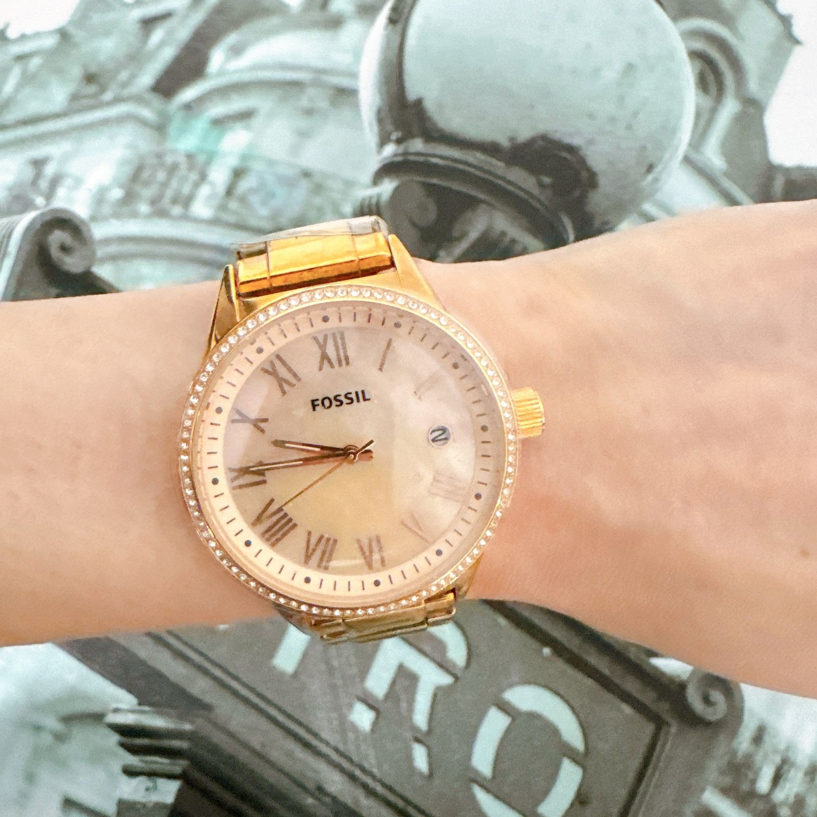 Fossil Fossil BQ3210 Blythe Rose Gold Stainless Steel Watch Size ONE SIZE - 6 Thumbnail