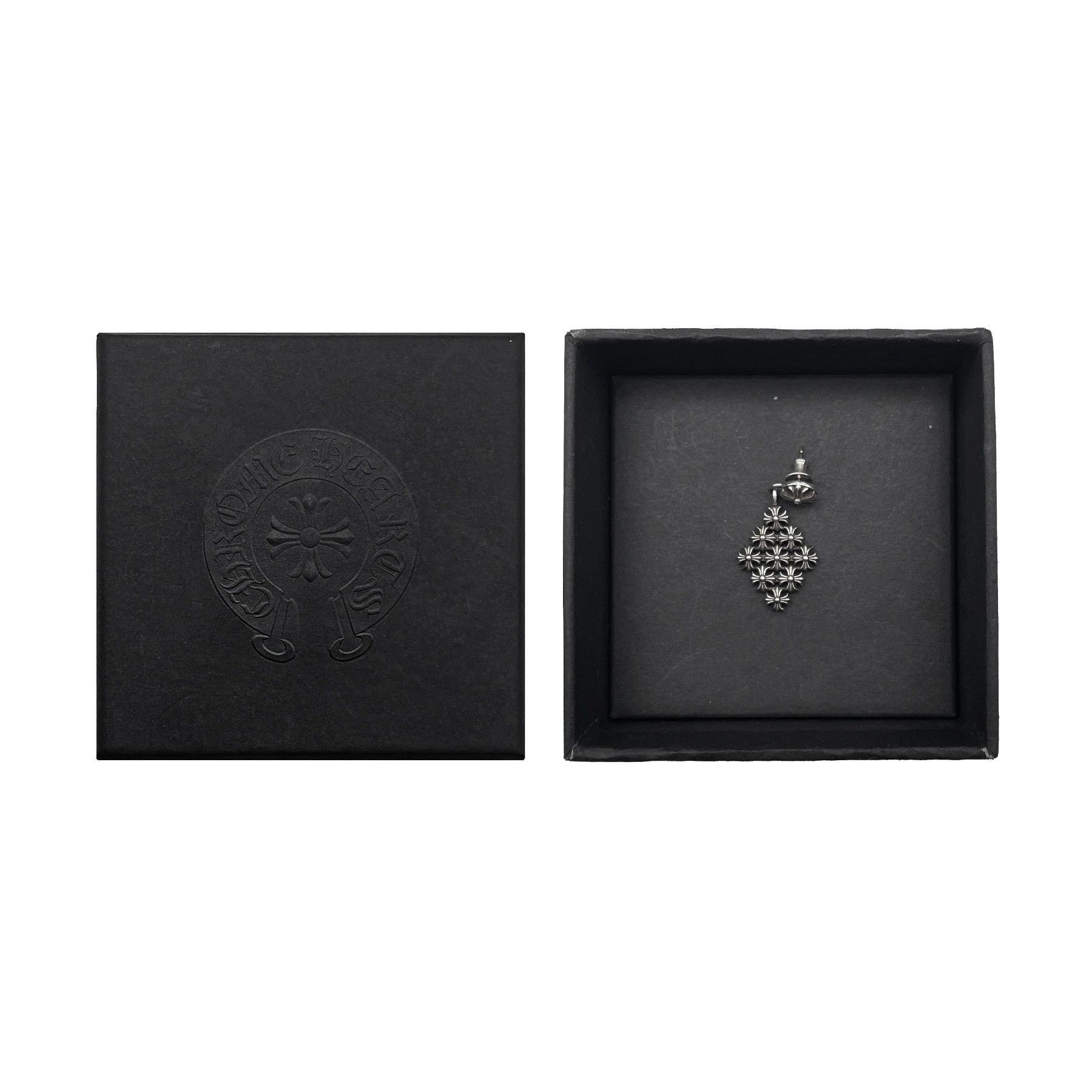 Chrome Hearts Chrome Hearts Silver Cross Dangle Earring Size ONE SIZE - 4 Thumbnail