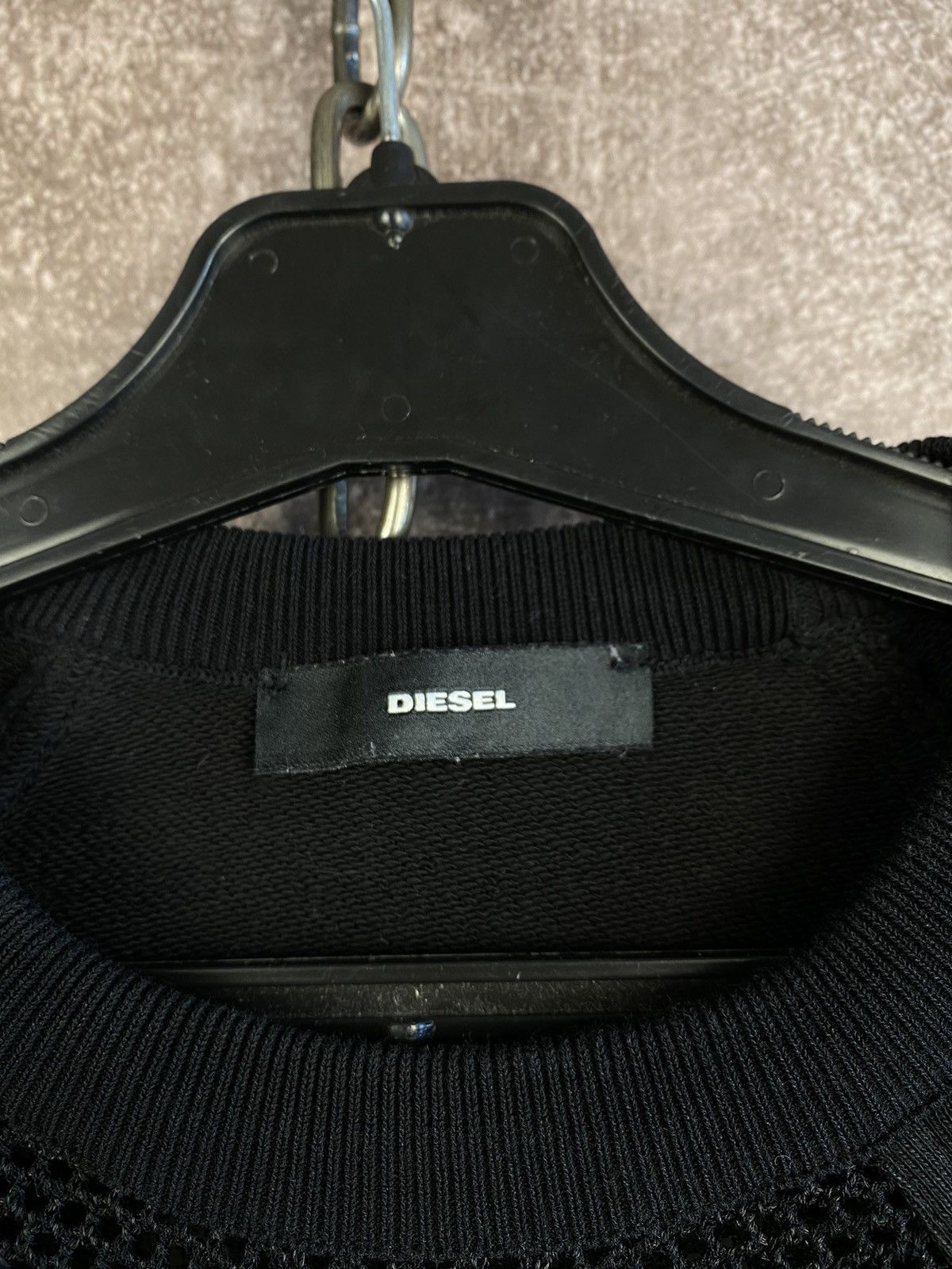 Diesel Y2K Diesel Vintage Mesh Details Sweatshirt Size XS / US 0-2 / IT 36-38 - 7 Thumbnail