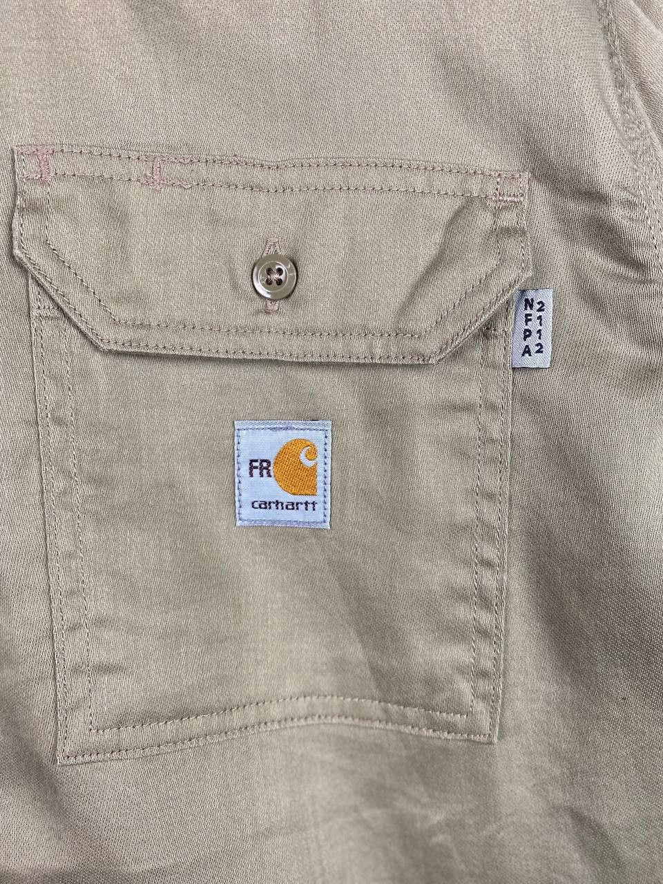 Carhartt carhartt flame resistant work shirt nice design Size US L / EU 52-54 / 3 - 2 Thumbnail