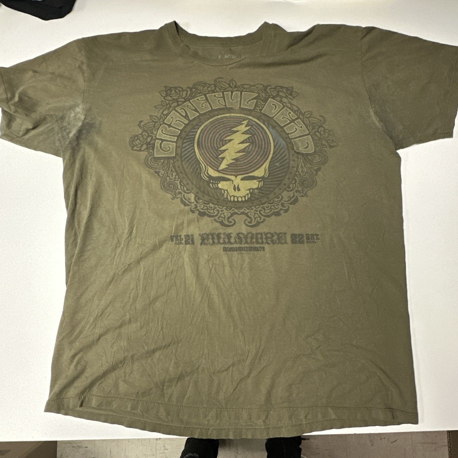 Liquid Blue Liquid Blue Grateful Dead Green Shirt Vintage Size XL Size US XL / EU 56 / 4 - 1 Thumbnail