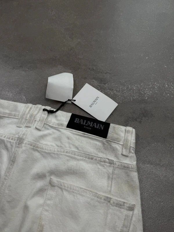 Balmain Balmain pants archive avant-garde faded luxury street wear Size US 30 / EU 46 - 6 Thumbnail