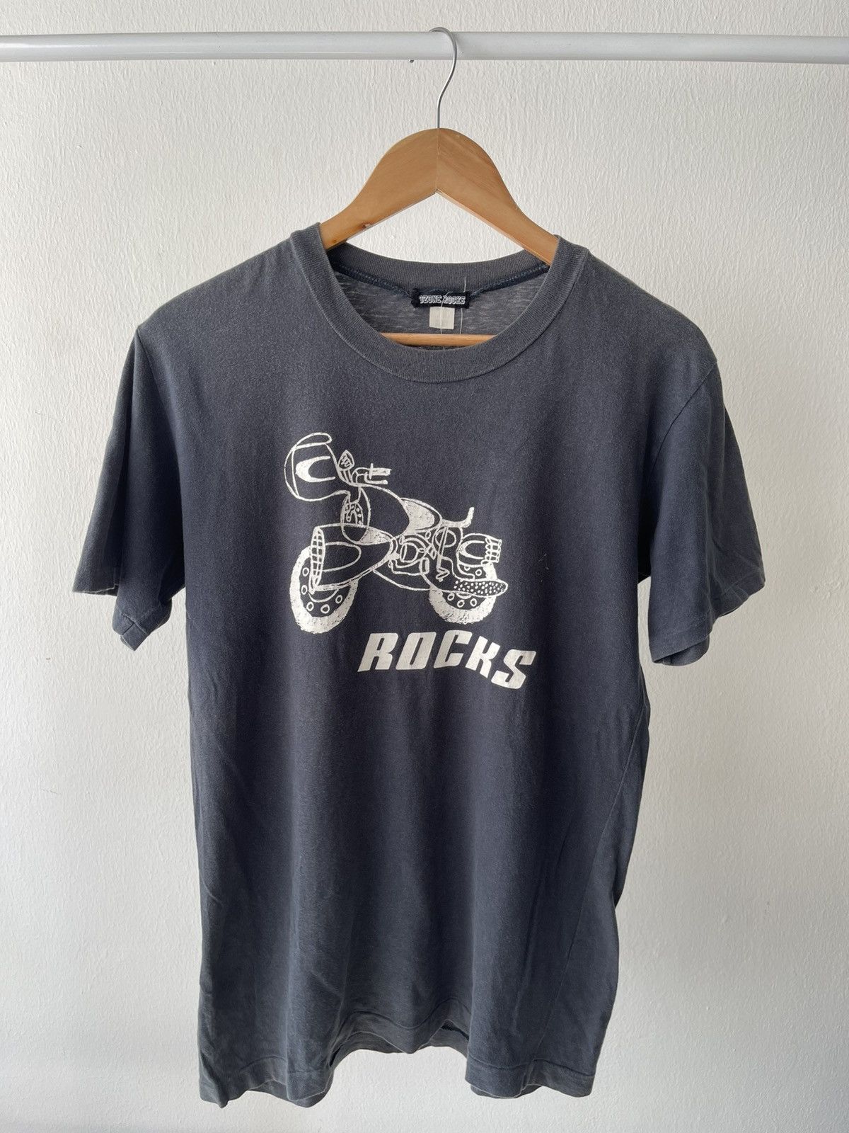 Hysteric Glamour 90s Ozone Rock Faded Blue Tee Size US M / EU 48-50 / 2 - 3 Thumbnail