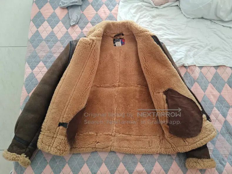Schott Schott b3 fur integrated Size US M / EU 48-50 / 2 - 4 Thumbnail