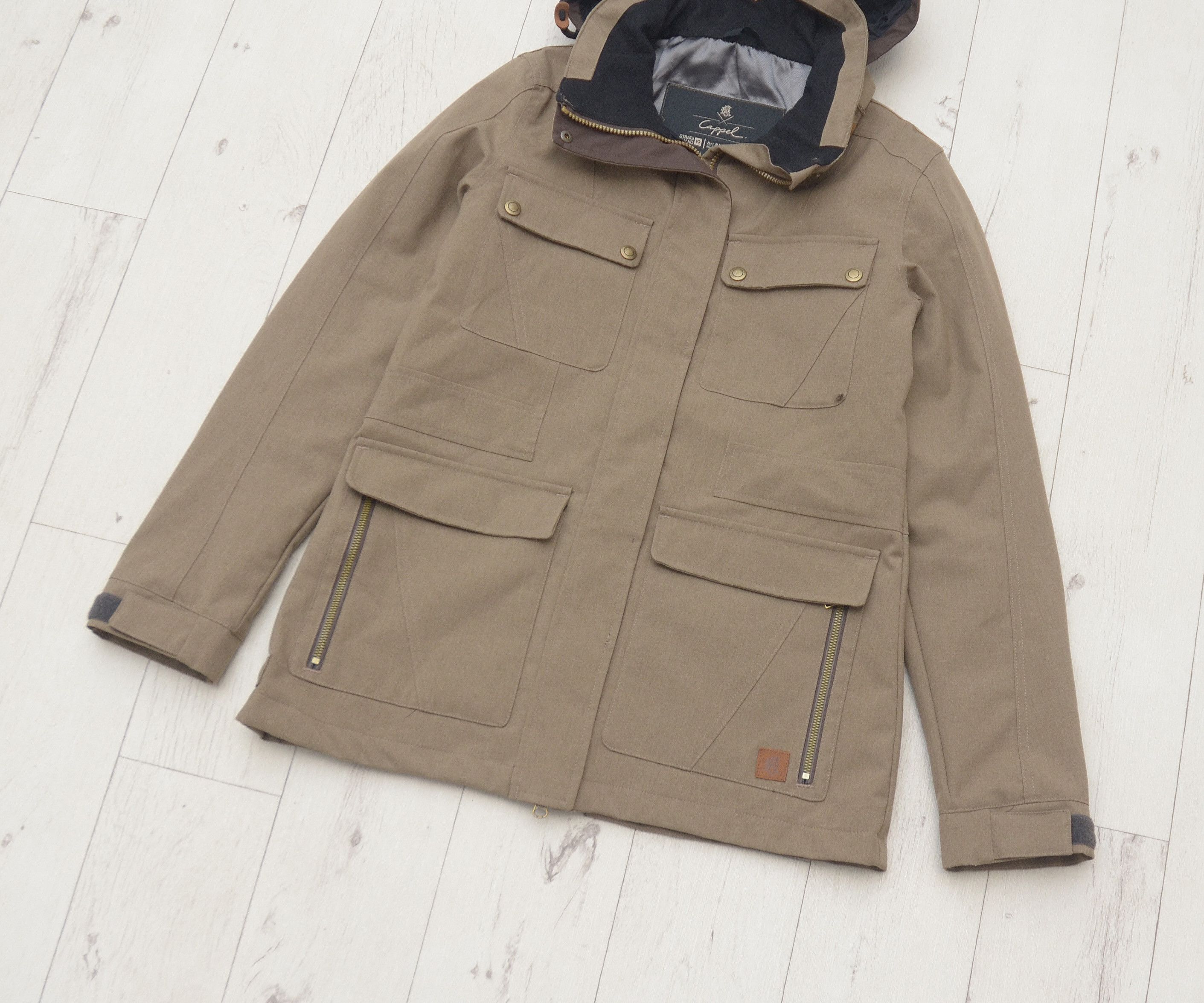 Ride Cappel CAPP3L Snowboard Jacket Sz M Strata HD $300 MSRP