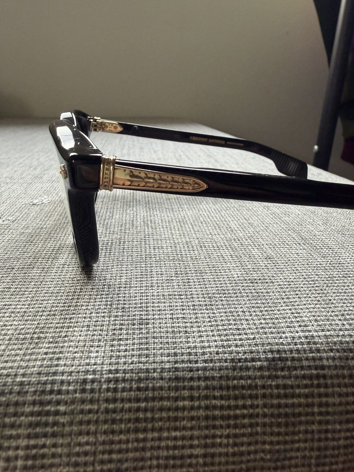 Chrome Hearts Chrome Hearts chirp chirp 18k gold glasses Size ONE SIZE - 4 Thumbnail