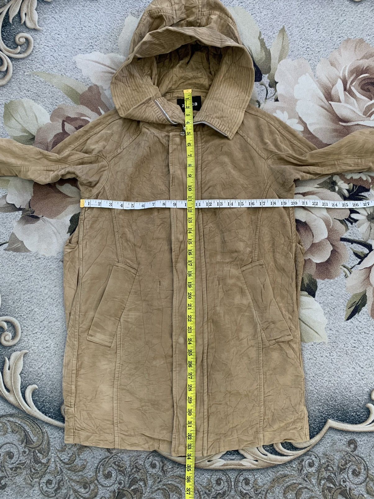 CABANE de ZUCCa Zucca Soft Cap Hooded Jacket Size US L / EU 52-54 / 3 - 7 Thumbnail