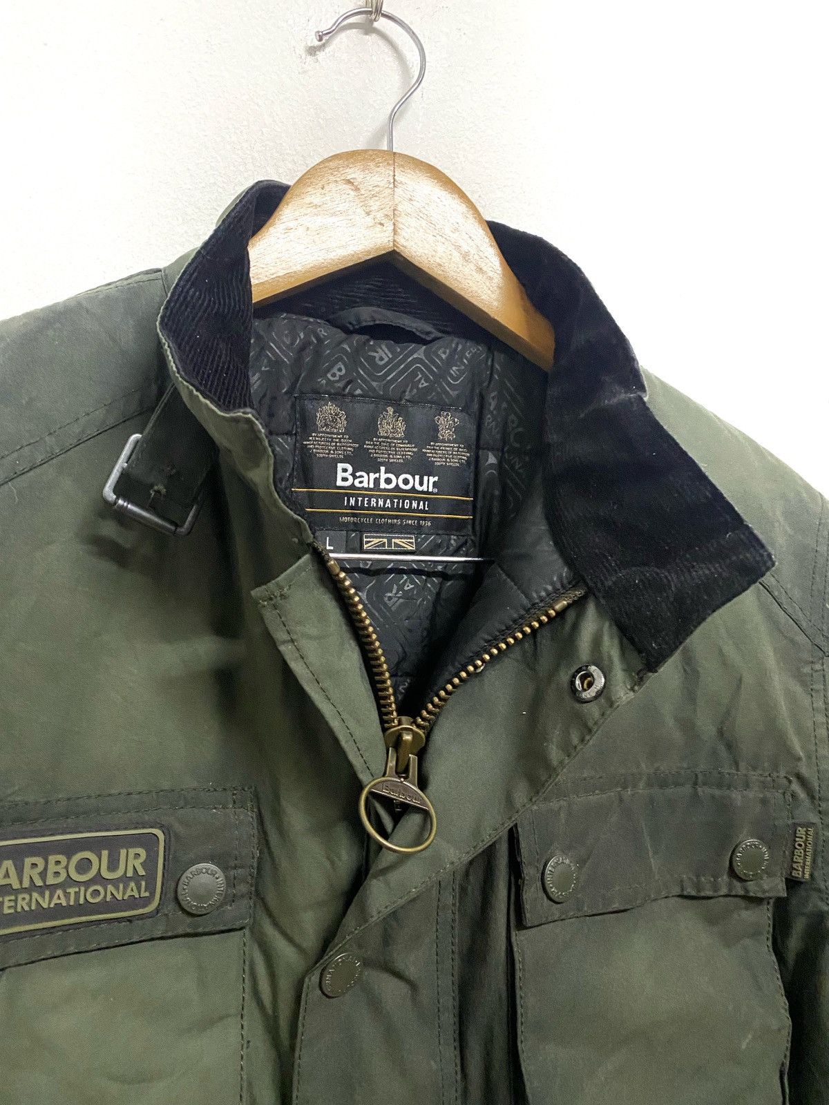 Barbour Barbour International Blacksell Waxed Jacket Size US L / EU 52-54 / 3 - 8 Thumbnail