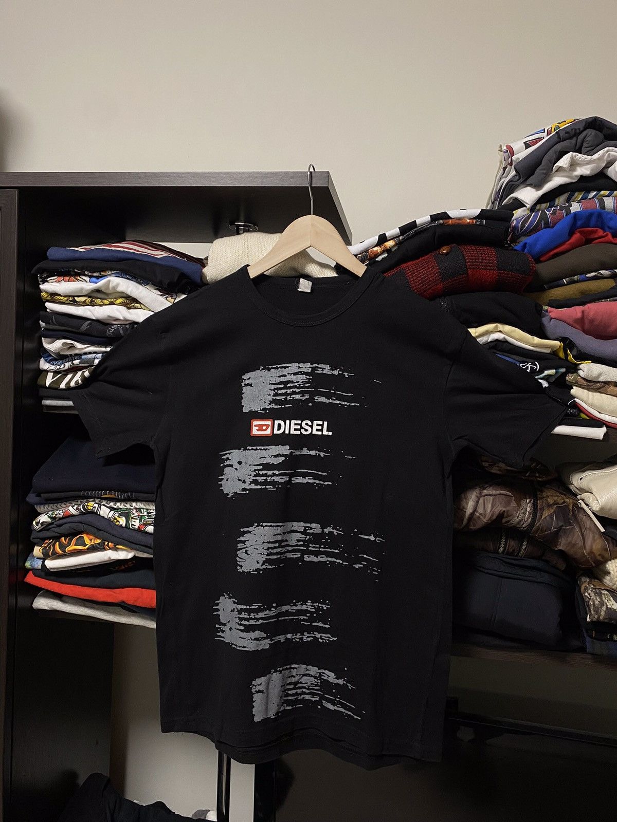Diesel × Japanese Brand × Vintage Y2K Vintage Diesel Tee Shirt Archive Hype Size US L / EU 52-54 / 3 - 1 Thumbnail