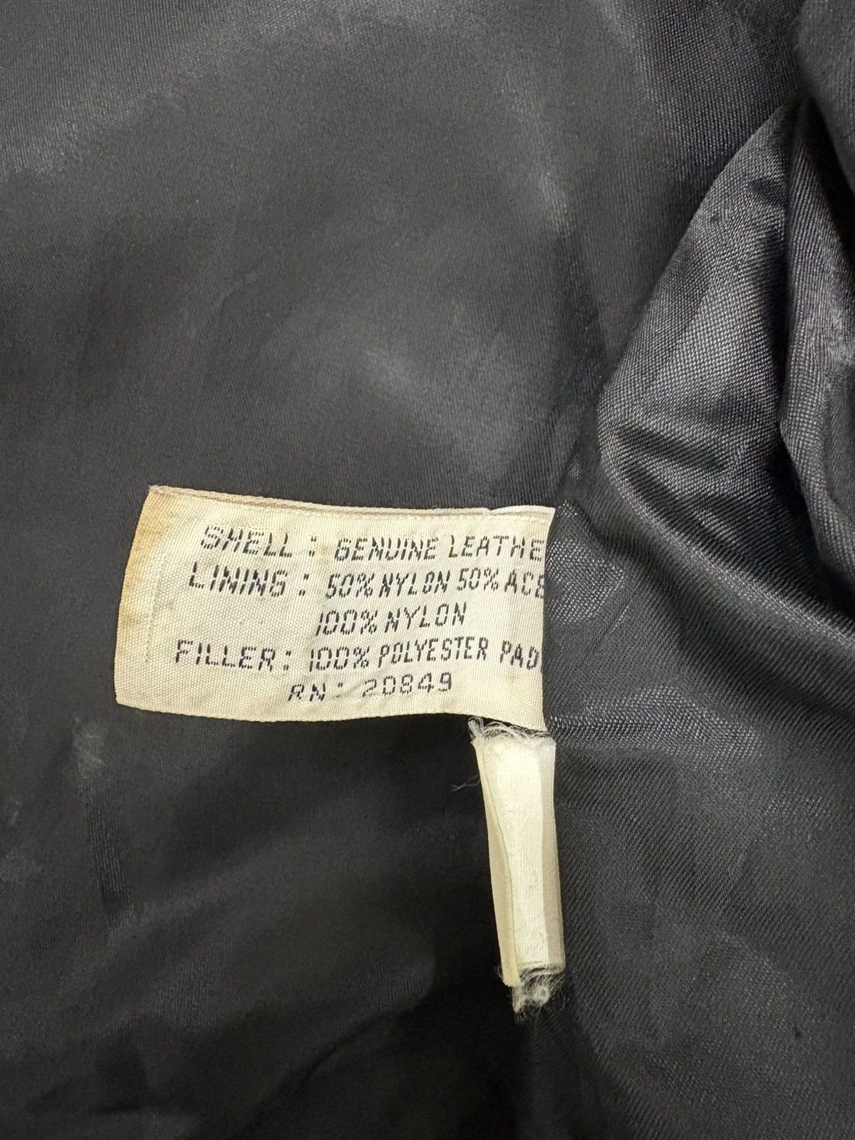 Other Vintage USA Flag Leather Jacket Size US XL / EU 56 / 4 - 5 Thumbnail